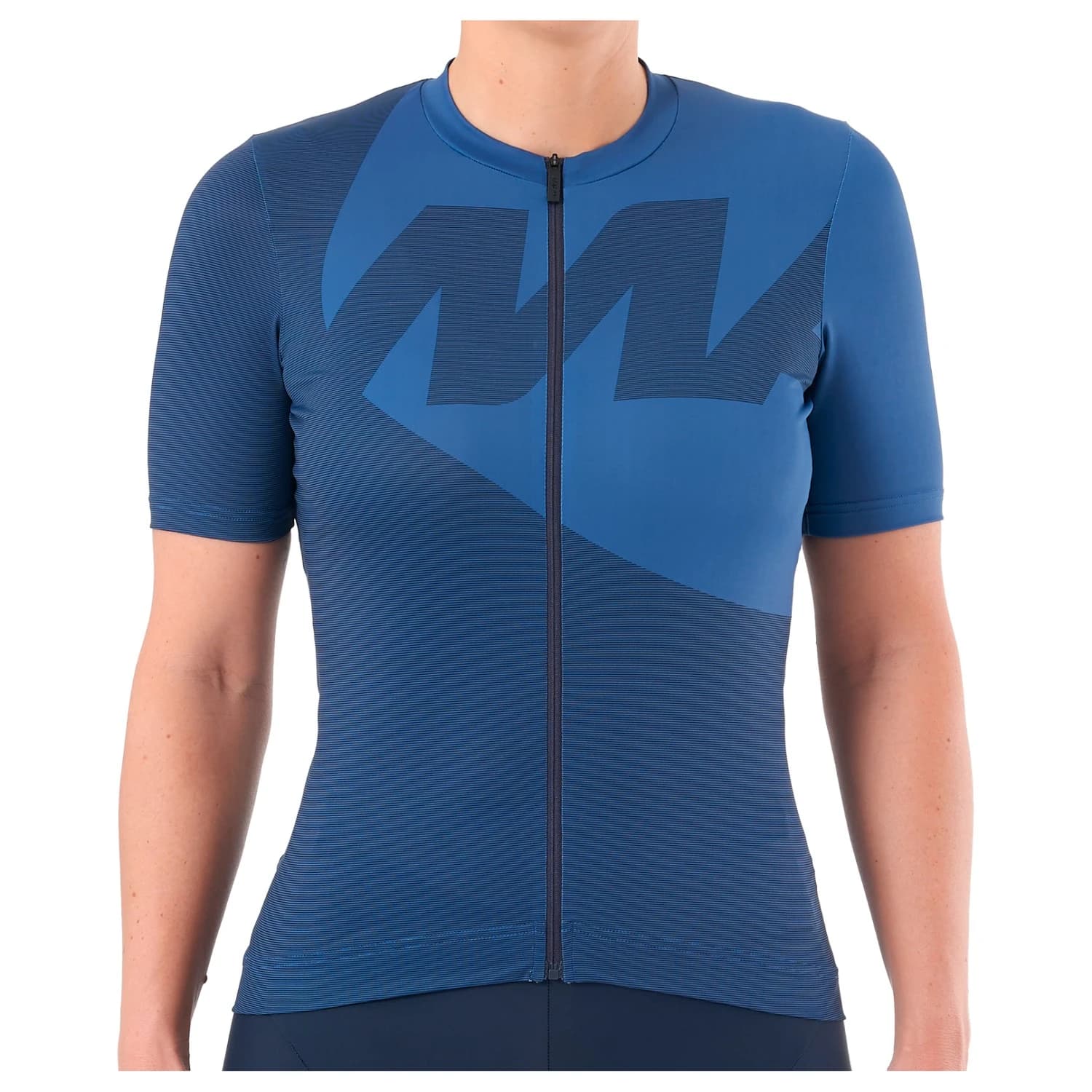 Дамска фланелка с къс ръкав за колоездене Mavic Women's Icon Graphic Jersey Cycling jersey - Deep Blue