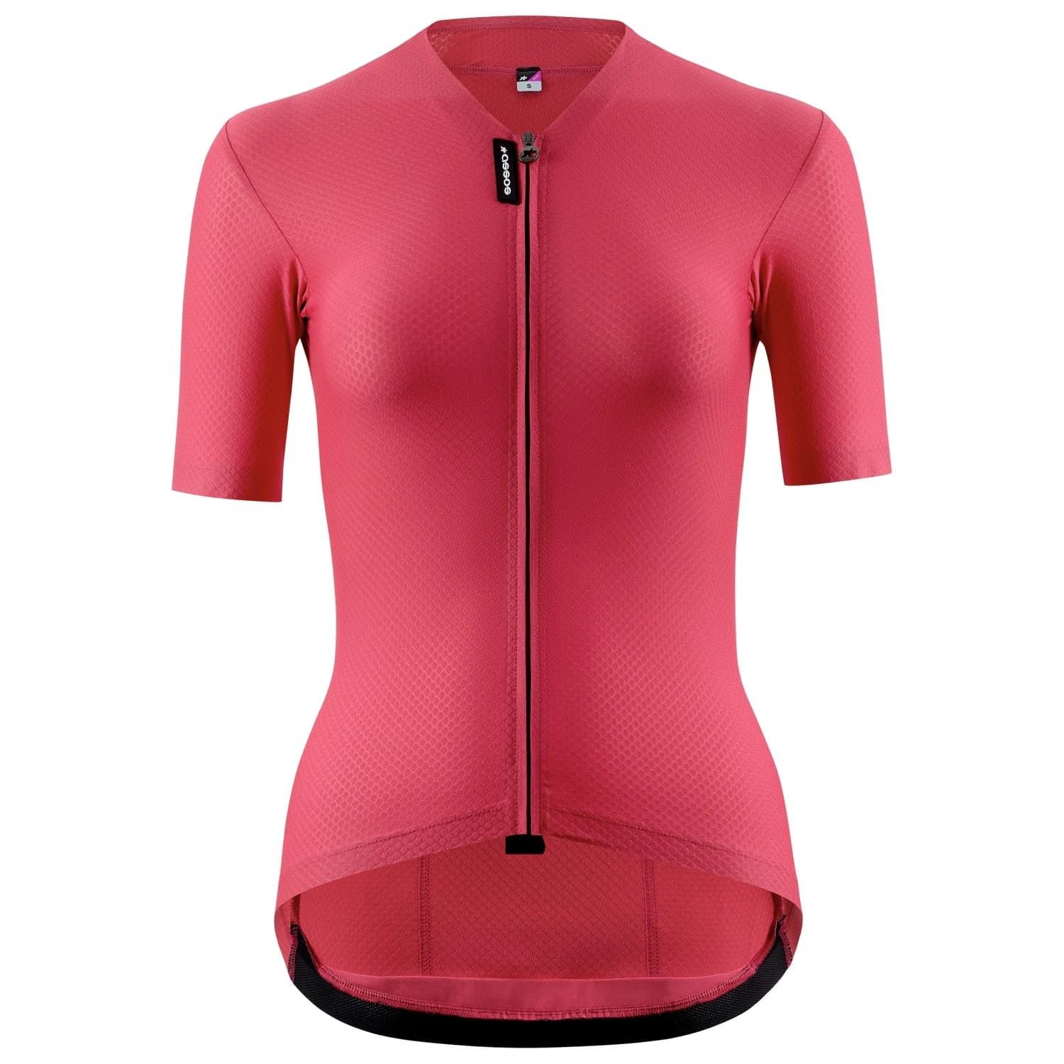Дамска фланелка с къс ръкав за колоездене Assos Women's Dyora R Jersey S11 Cycling jersey - Deadly Berry
