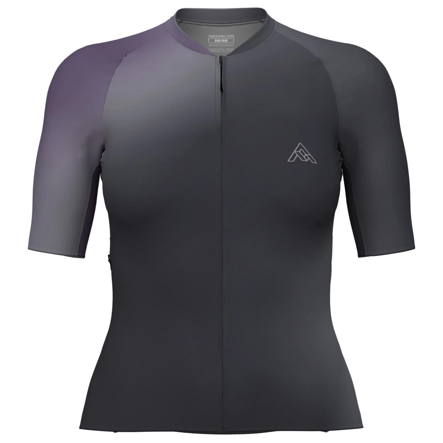 Фланелка с къс ръкав за колоездене 7mesh Women's Pace Jersey S/S Cycling jersey - Dark Velvet