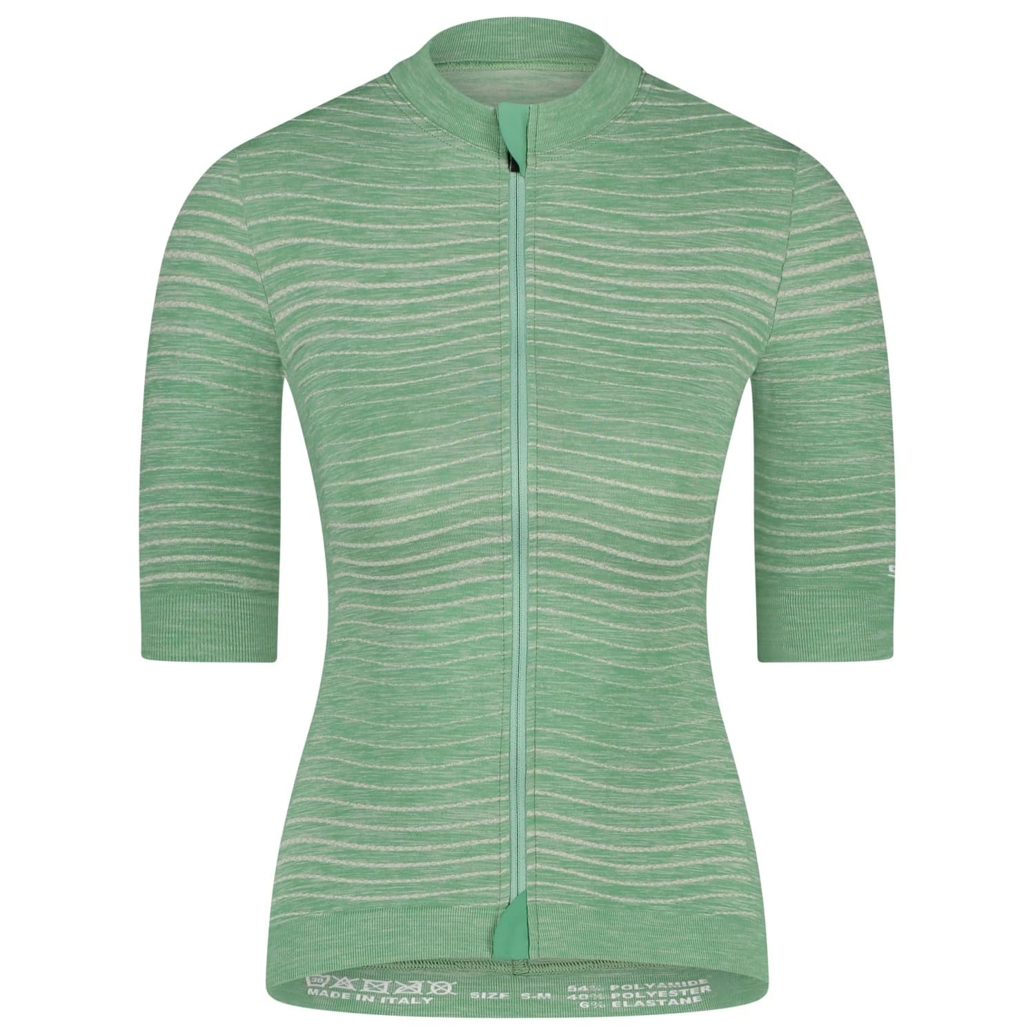 Дамска фланелка с къс ръкав за колоездене Shimano Women's Evolve Terra Seamless Short Sleeves Jersey Cycling jersey - Green
