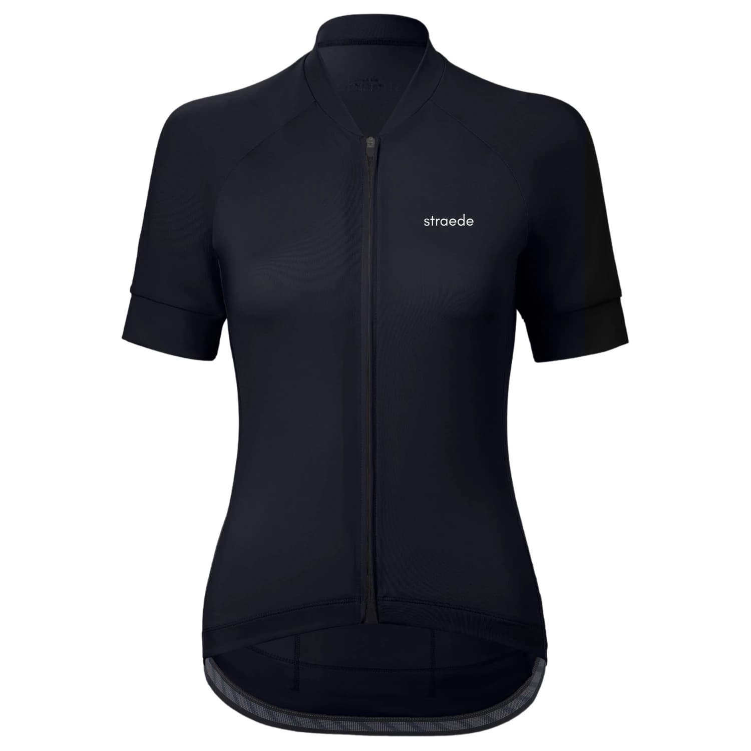 Дамска фланелка с къс ръкав за колоездене straede Women's Kaern Jersey Women Cycling jersey - Black