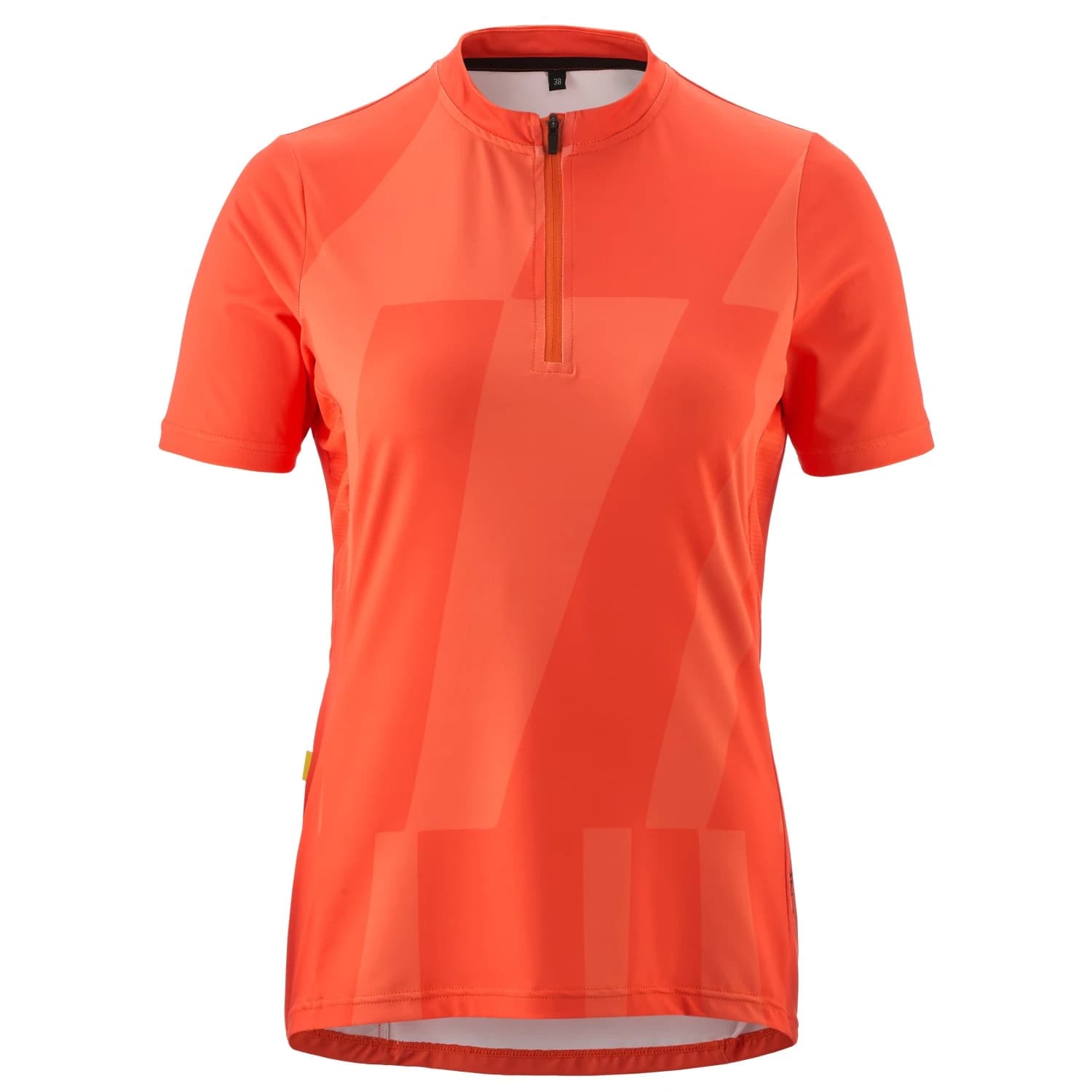 Дамска фланелка с къс ръкав за колоездене Gonso Women's Adventure Jersey Halfzip Cycling jersey - Fiesta Red