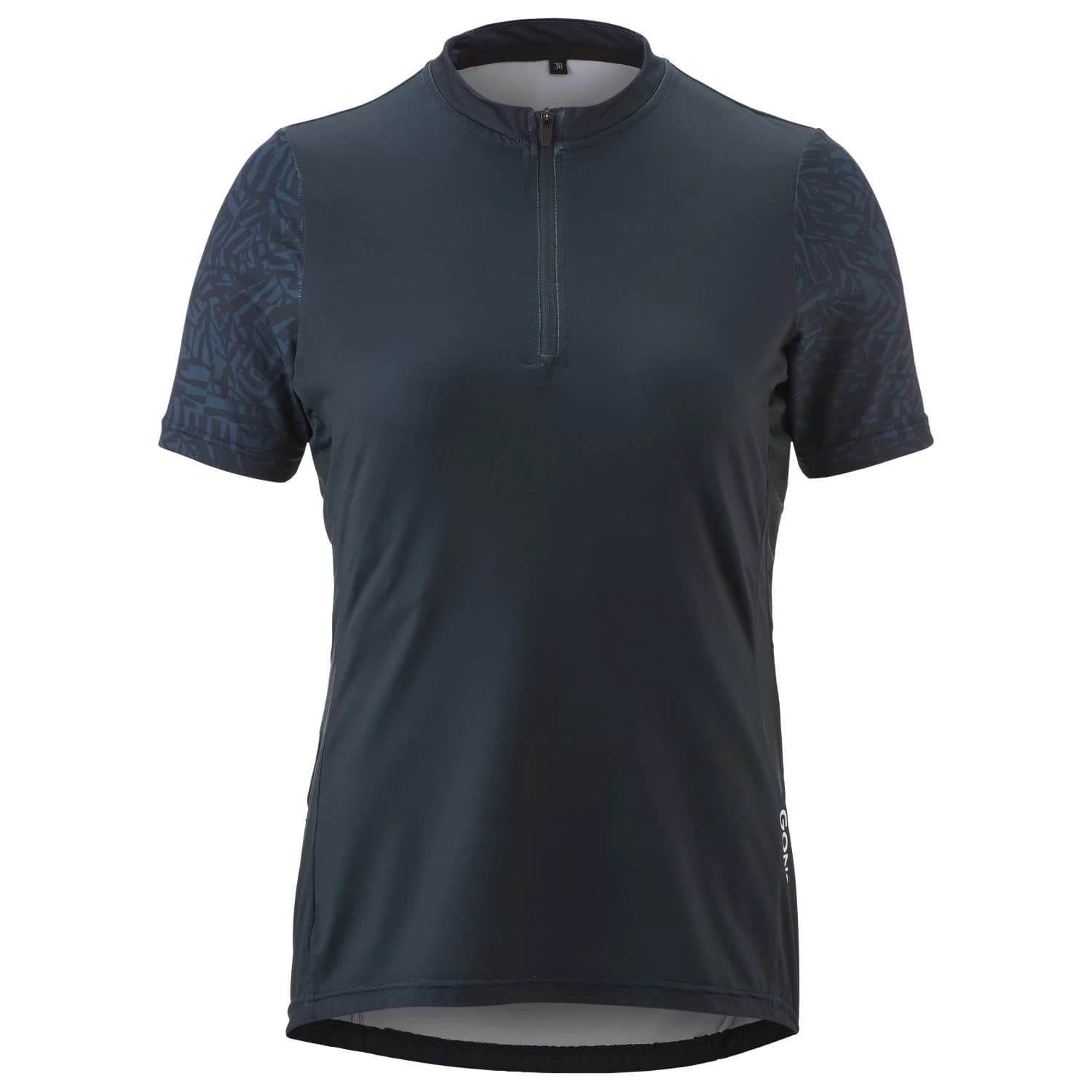 Дамска фланелка с къс ръкав за колоездене Gonso Women's Adventure Jersey Halfzip Cycling jersey - Outerspace