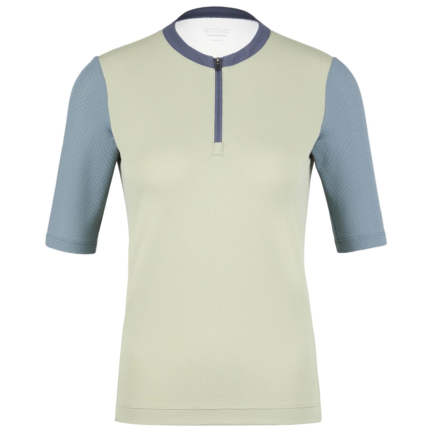 Дамска фланелка с къс ръкав за колоездене Stoic Women's LofsdalenSt. Bike Jersey Cycling jersey - Tea Green / Multi