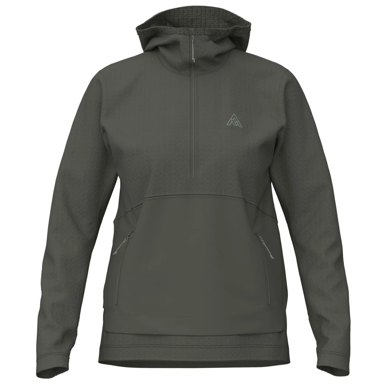 Фланелка с дълъг ръкав за колоездене 7mesh Women's Chilco Anorak Cycling jersey - Dark Shadow