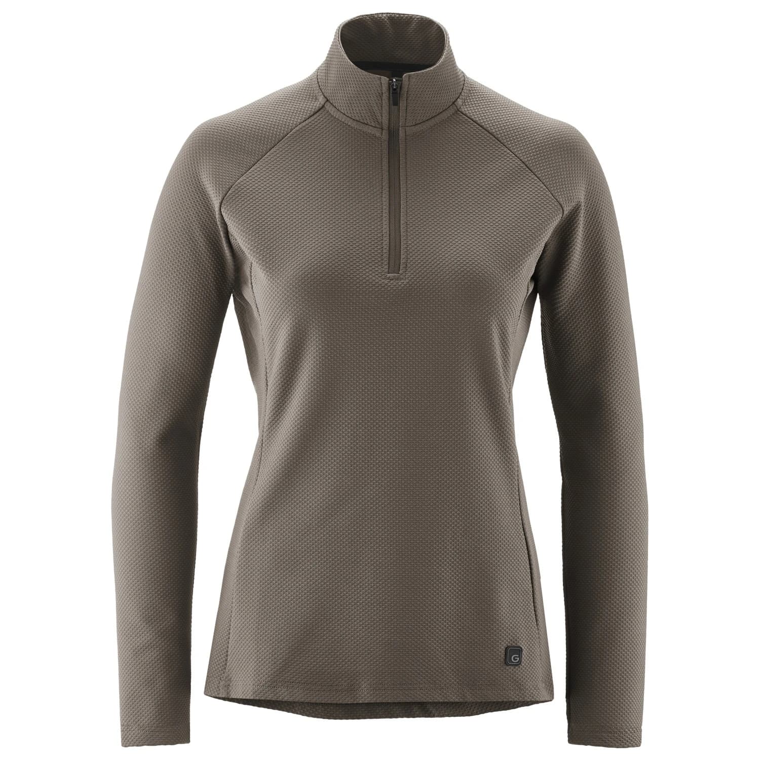 Дамска фланелка с дълъг ръкав за колоездене Gonso Women's Essential Jersey Longsleeve Therm Cycling jersey - Grey Phoenix