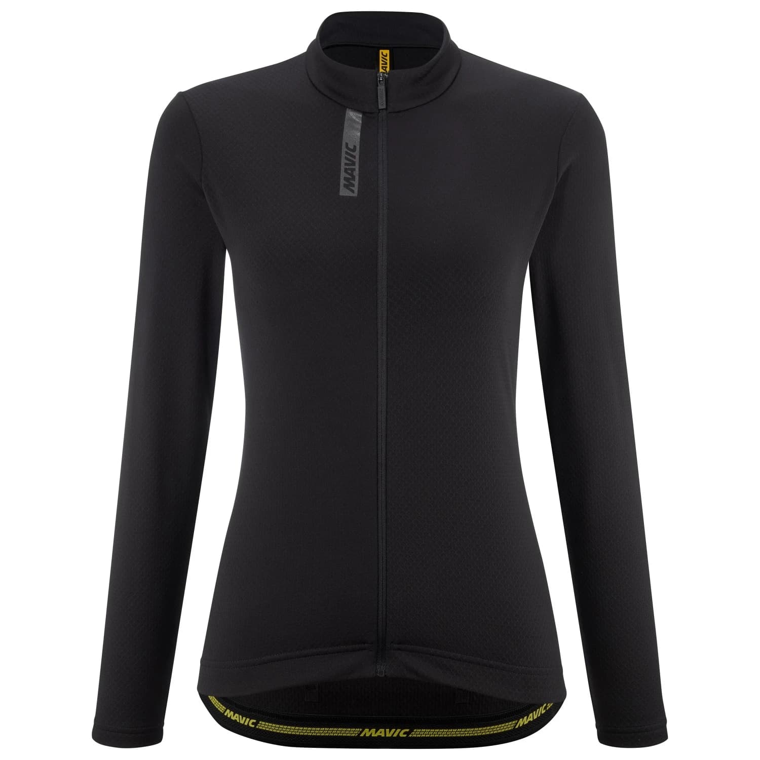 Фланелка с дълъг ръкав за колоездене Mavic Women's Aksium Thermo Jersey Cycling jersey - Black