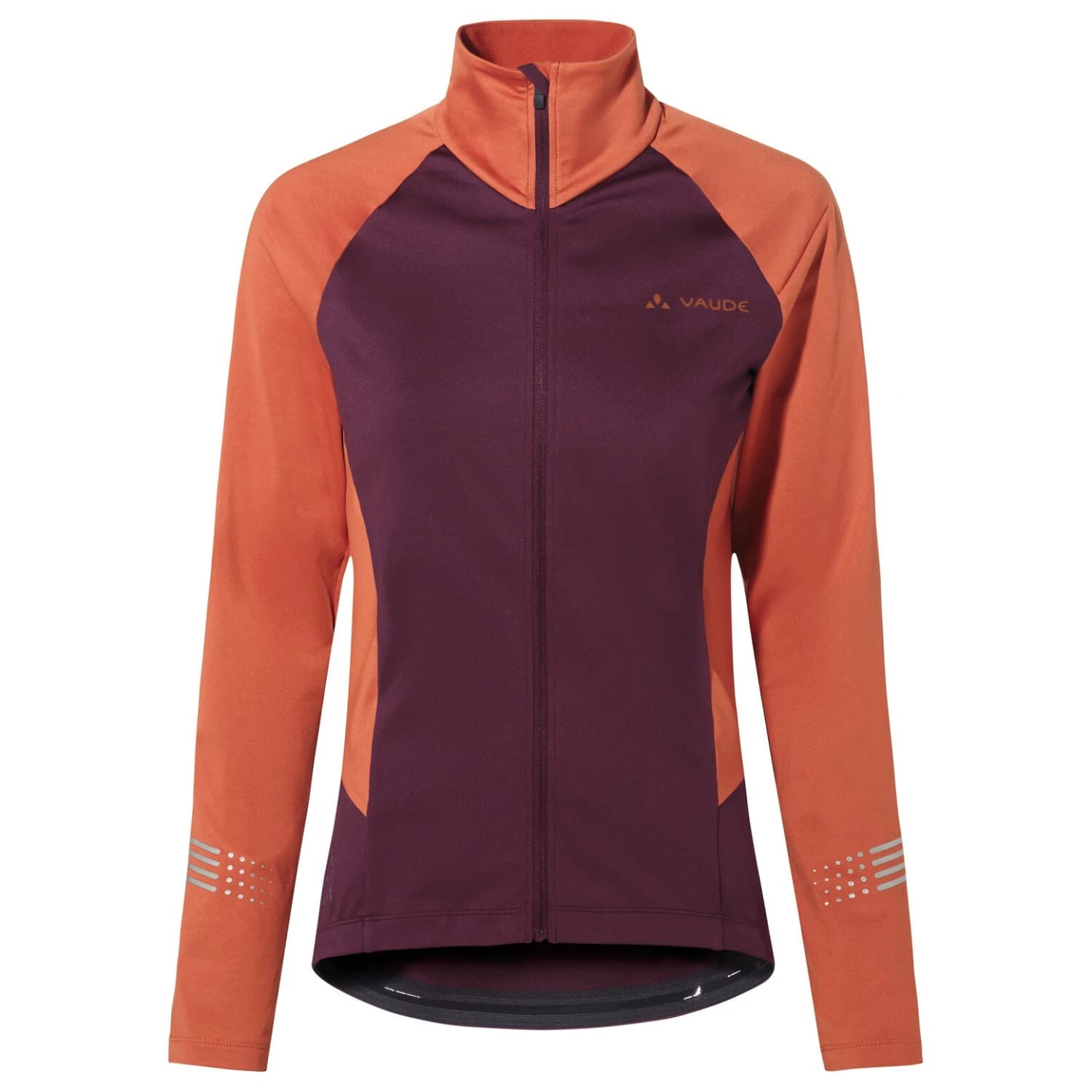Дамска фланелка с дълъг ръкав за колоездене Vaude Women's Posta L/S Tricot III Cycling jersey - Buckeye