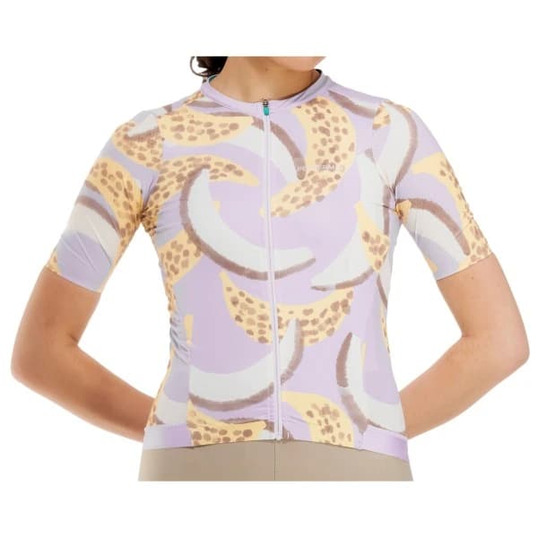 Дамска фланелка с къс ръкав за колоездене PEPPERMINT Women's Signature Jersey Cycling jersey - Bananarama Serenity