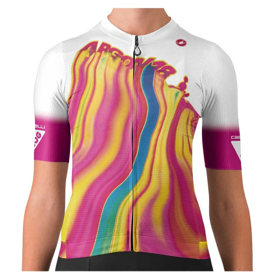 Дамска фланелка с къс ръкав за колоездене Castelli Women's Espresso Jersey Cycling jersey - Danni