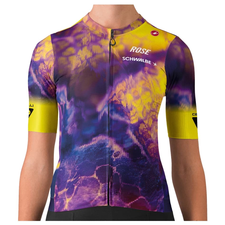Дамска фланелка с къс ръкав за колоездене Castelli Women's Espresso Jersey Cycling jersey - Svenja