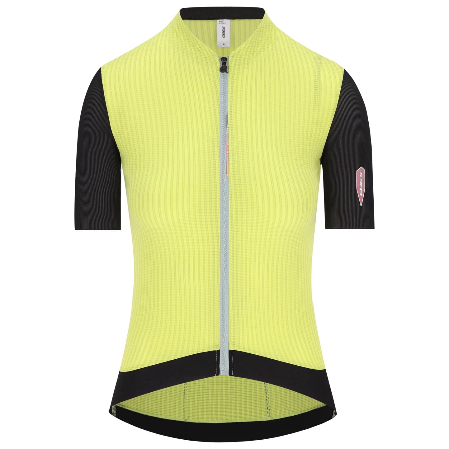 Дамска фланелка с къс ръкав за колоездене Q36.5 Women's Dottore Clima Jersey Cycling jersey - Lime