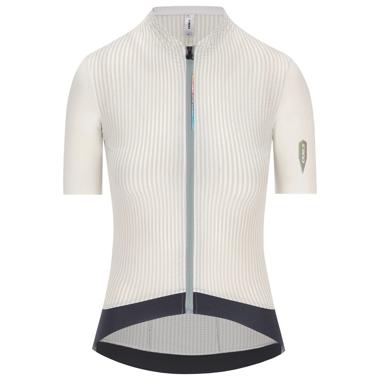 Дамска фланелка с къс ръкав за колоездене Q36.5 Women's Dottore Clima Jersey Cycling jersey - White