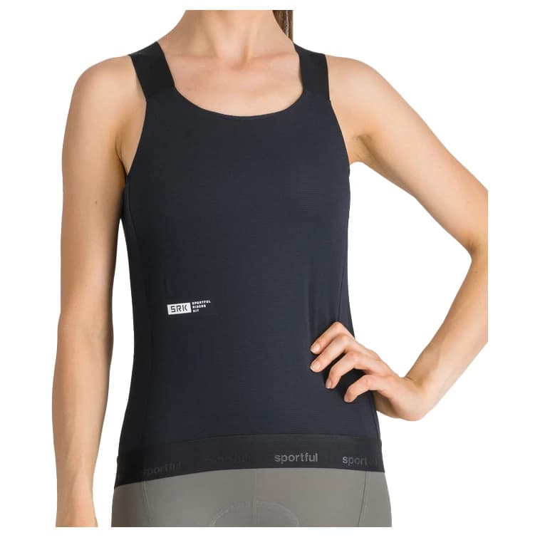 Дамски потник за колоездене Sportful Women's SRK Top Cycling singlet - Black