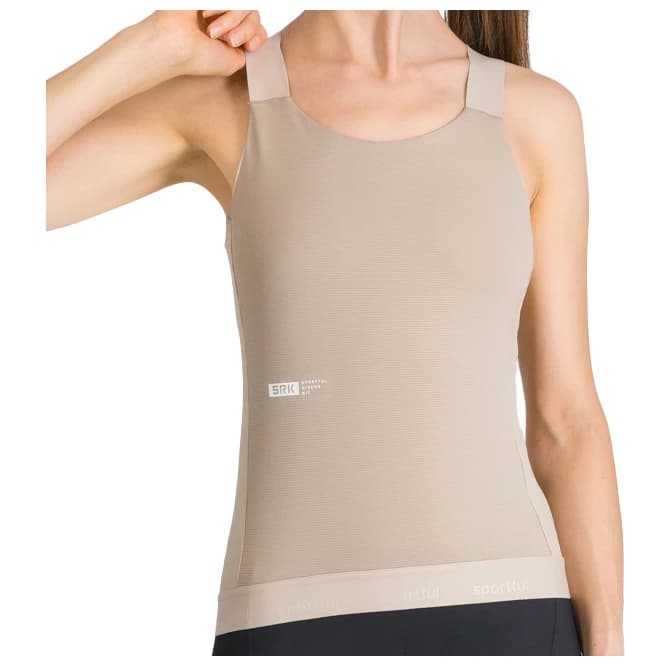 Дамски потник за колоездене Sportful Women's SRK Top Cycling singlet - Sand