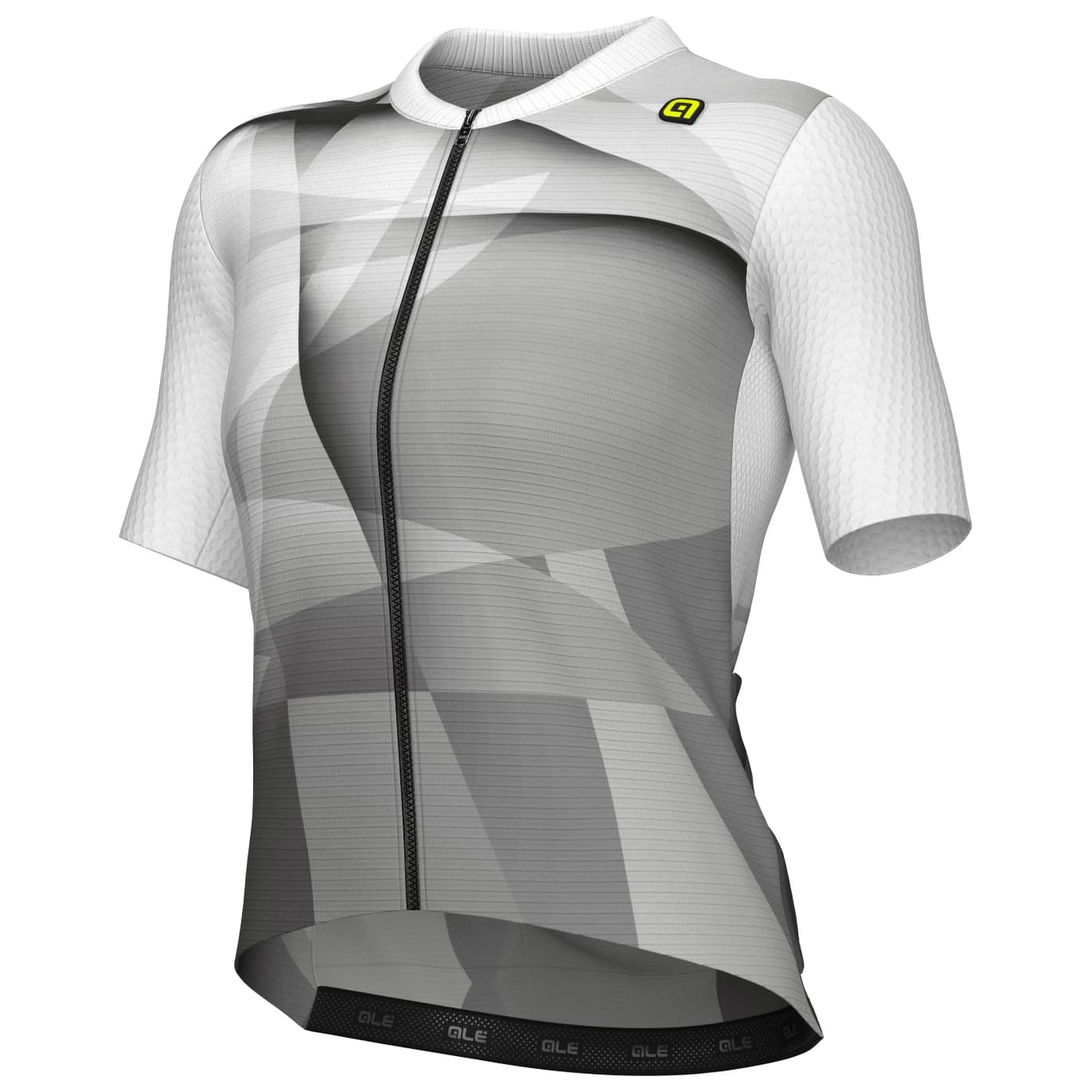 Дамска фланелка с къс ръкав за колоездене Alé Women's R-EV1 Sprinter S/S Lady Jersey Cycling jersey - White