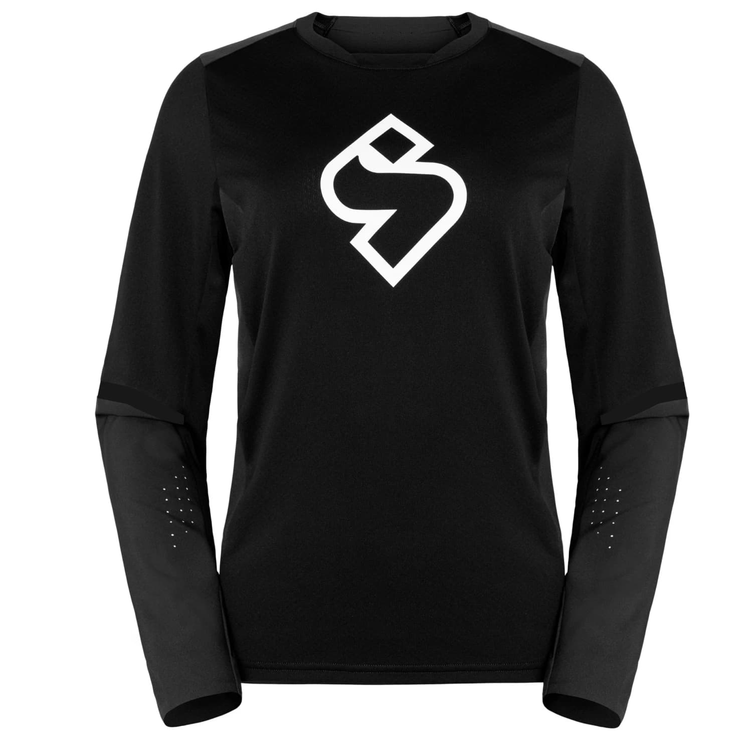 Дамска фланелка с дълъг ръкав за колоездене Sweet Protection Women's Hunter II Park Long Sleeve Cycling jersey - Black