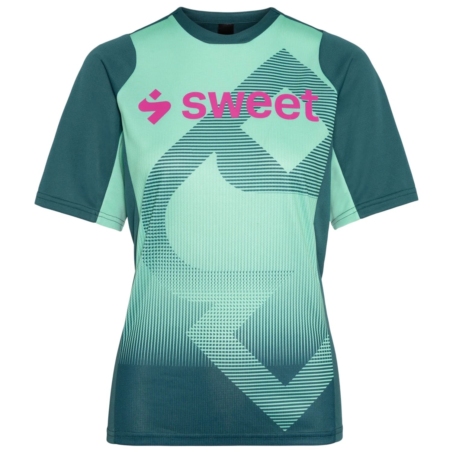 Дамска фланелка с къс ръкав за колоездене Sweet Protection Women's Hunter II Trail T-Shirt Cycling jersey - Teal