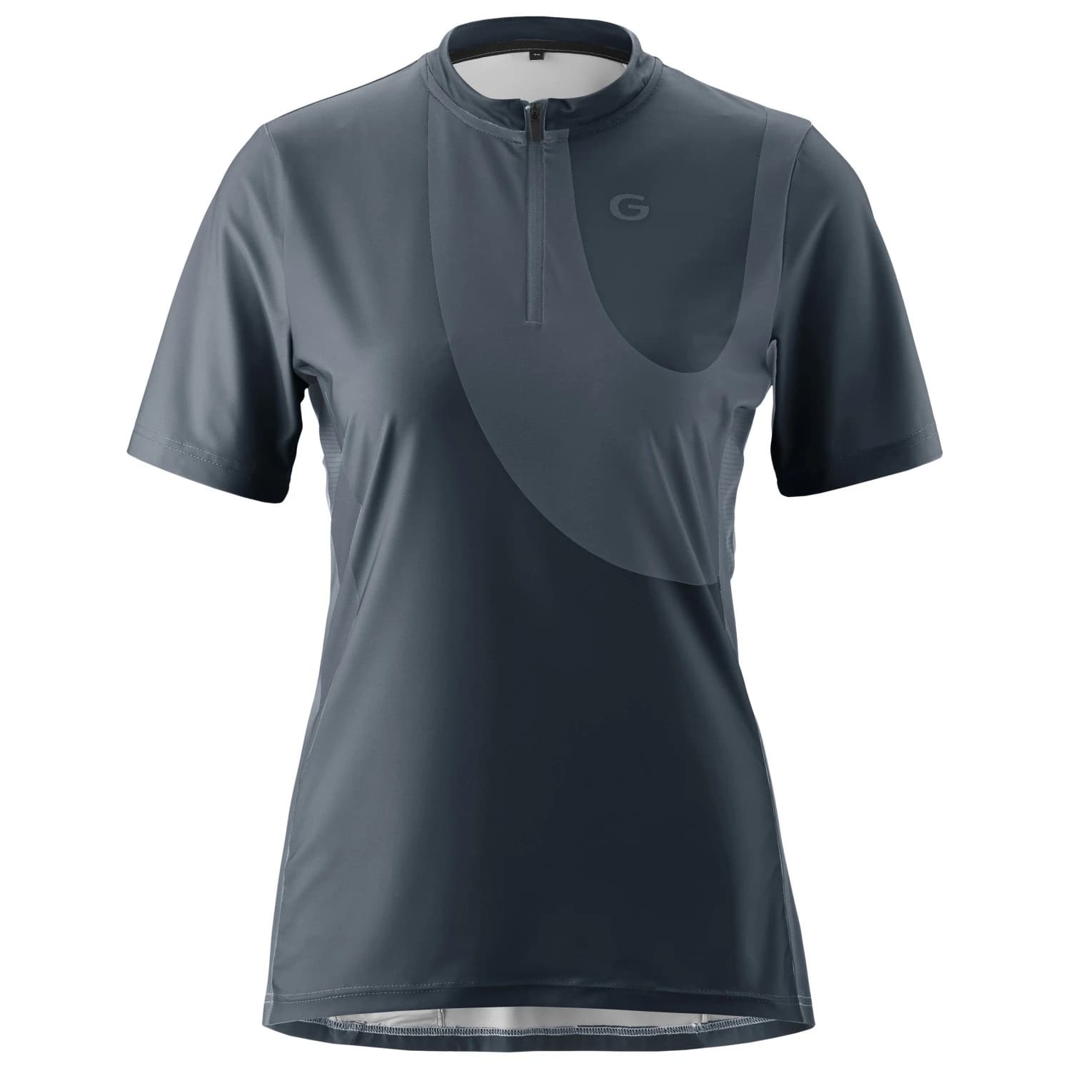 Дамска фланелка с къс ръкав за колоездене Gonso Women's Adventure Jersey Halfzip Cycling jersey - Outerspace