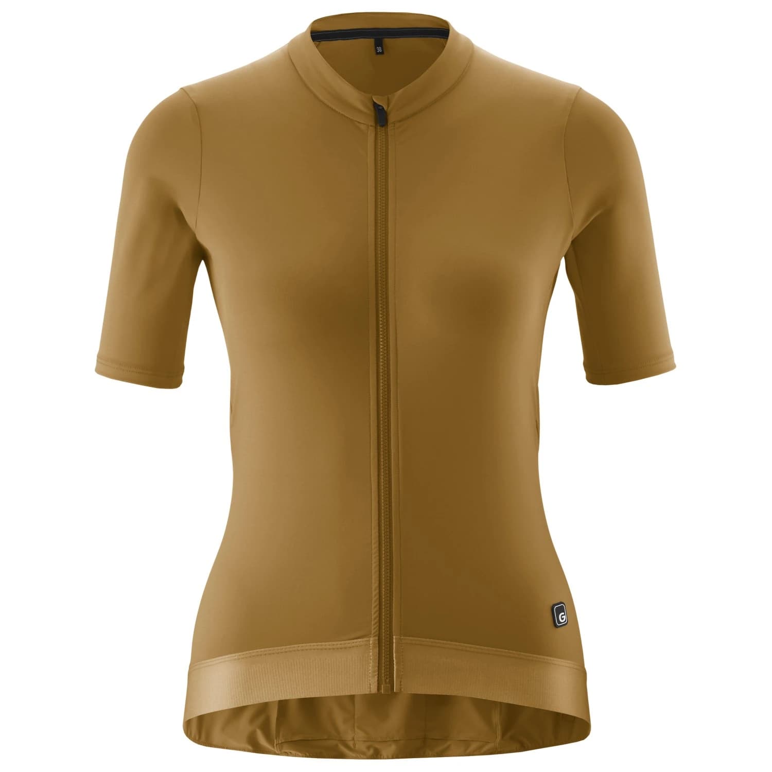 Дамска фланелка с къс ръкав за колоездене Gonso Women's Road Jersey Cycling jersey - Baked Pretzel