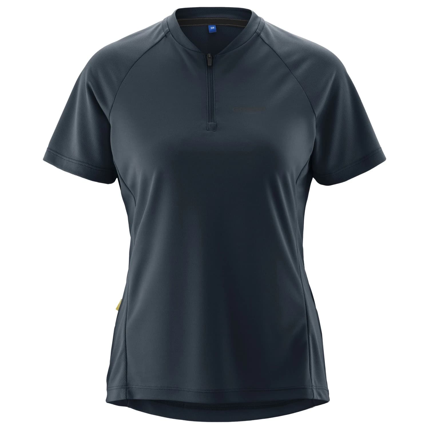 Дамска фланелка с къс ръкав за колоездене Gonso Women's Sitivo Jersey Blue Cycling jersey - Outerspace