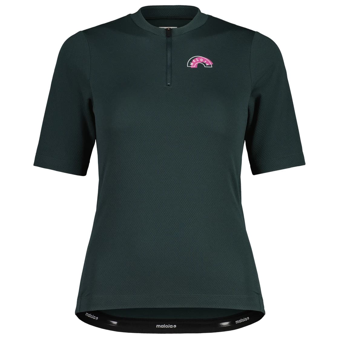 Дамска фланелка с къс ръкав за колоездене Maloja Women's ArlersteinM. Cycling jersey - Mountain Pine