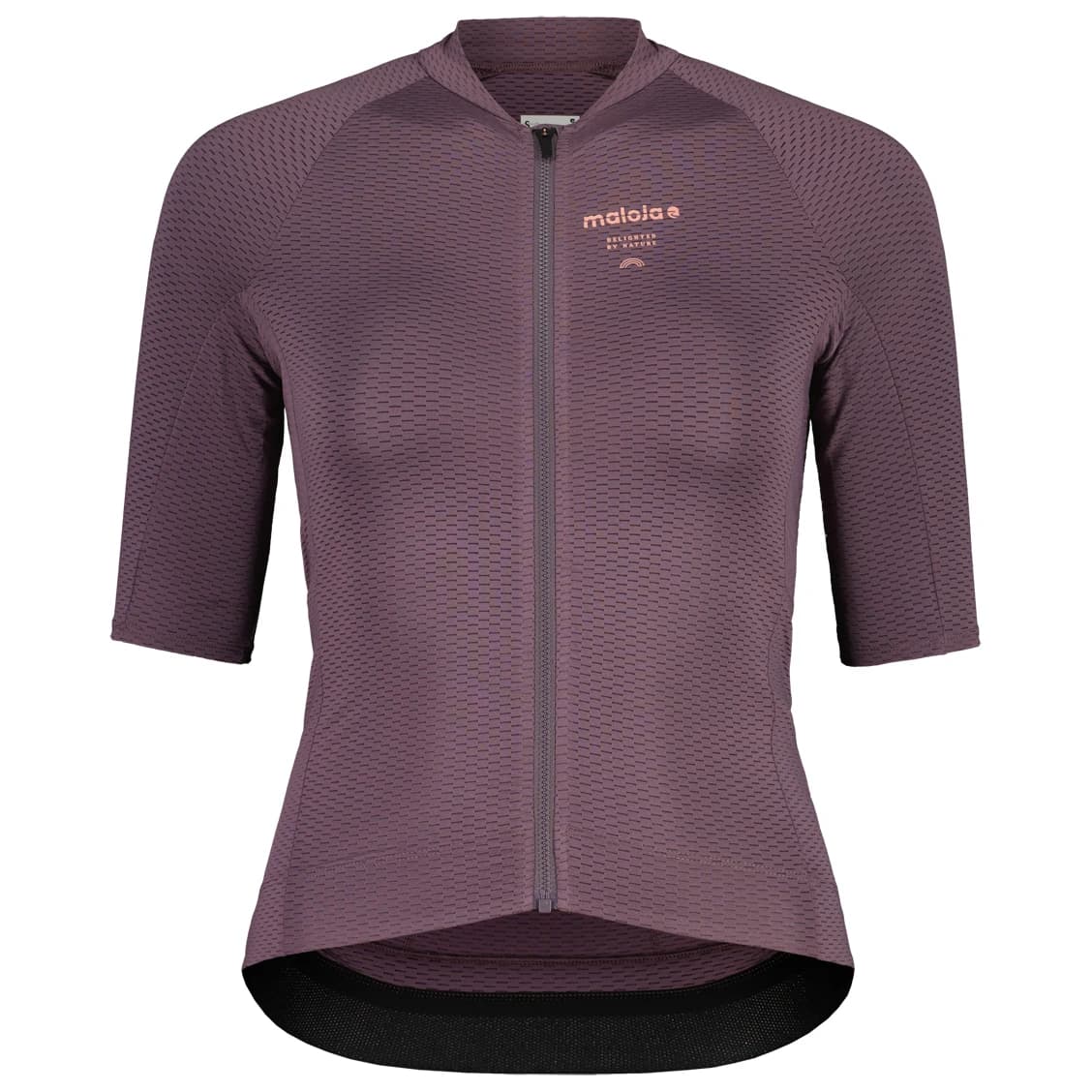 Дамска фланелка с къс ръкав за колоездене Maloja Women's CapanneM. Cycling jersey - Stormy Lilac