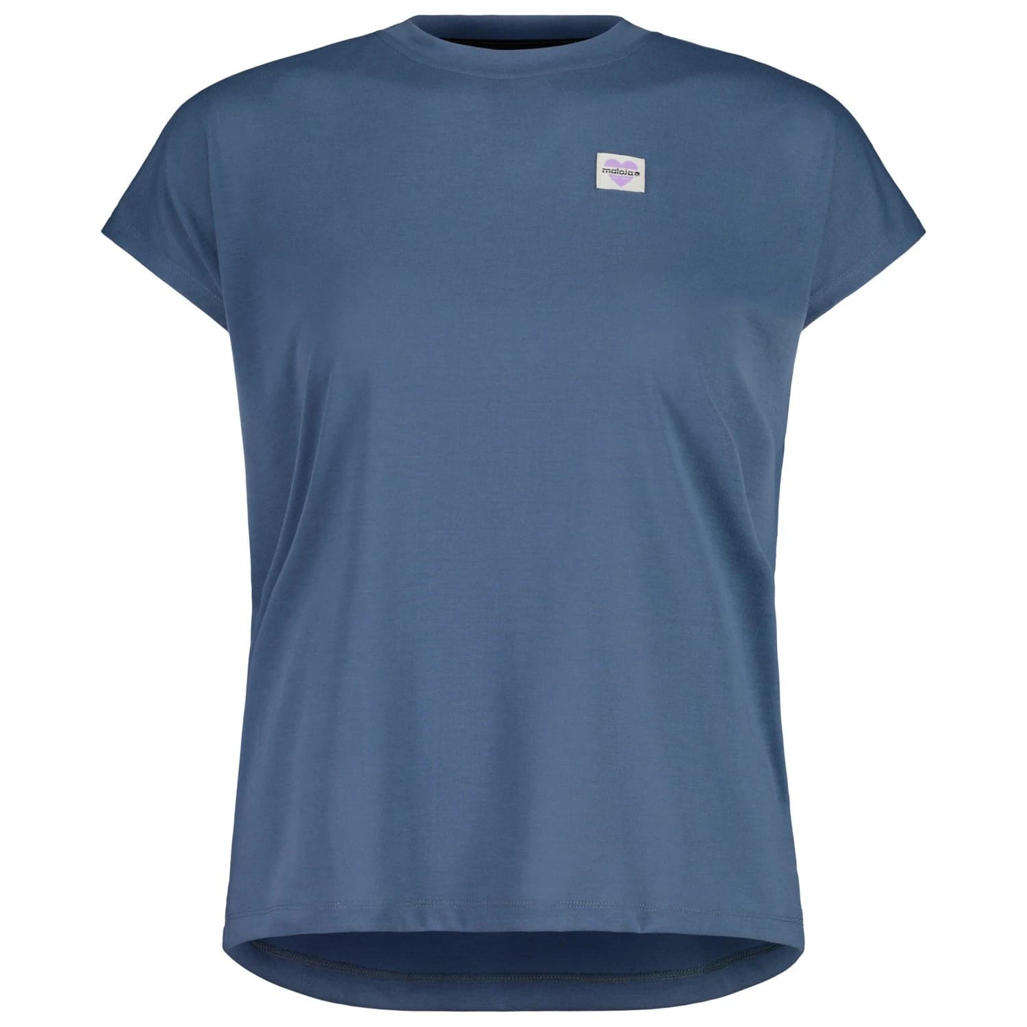 Дамска фланелка с къс ръкав за колоездене Maloja Women's SeespitzeM. Cycling jersey - Dusty Blue