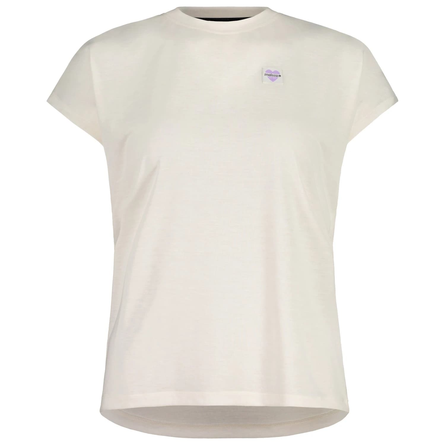 Дамска фланелка с къс ръкав за колоездене Maloja Women's SeespitzeM. Cycling jersey - Shaded White