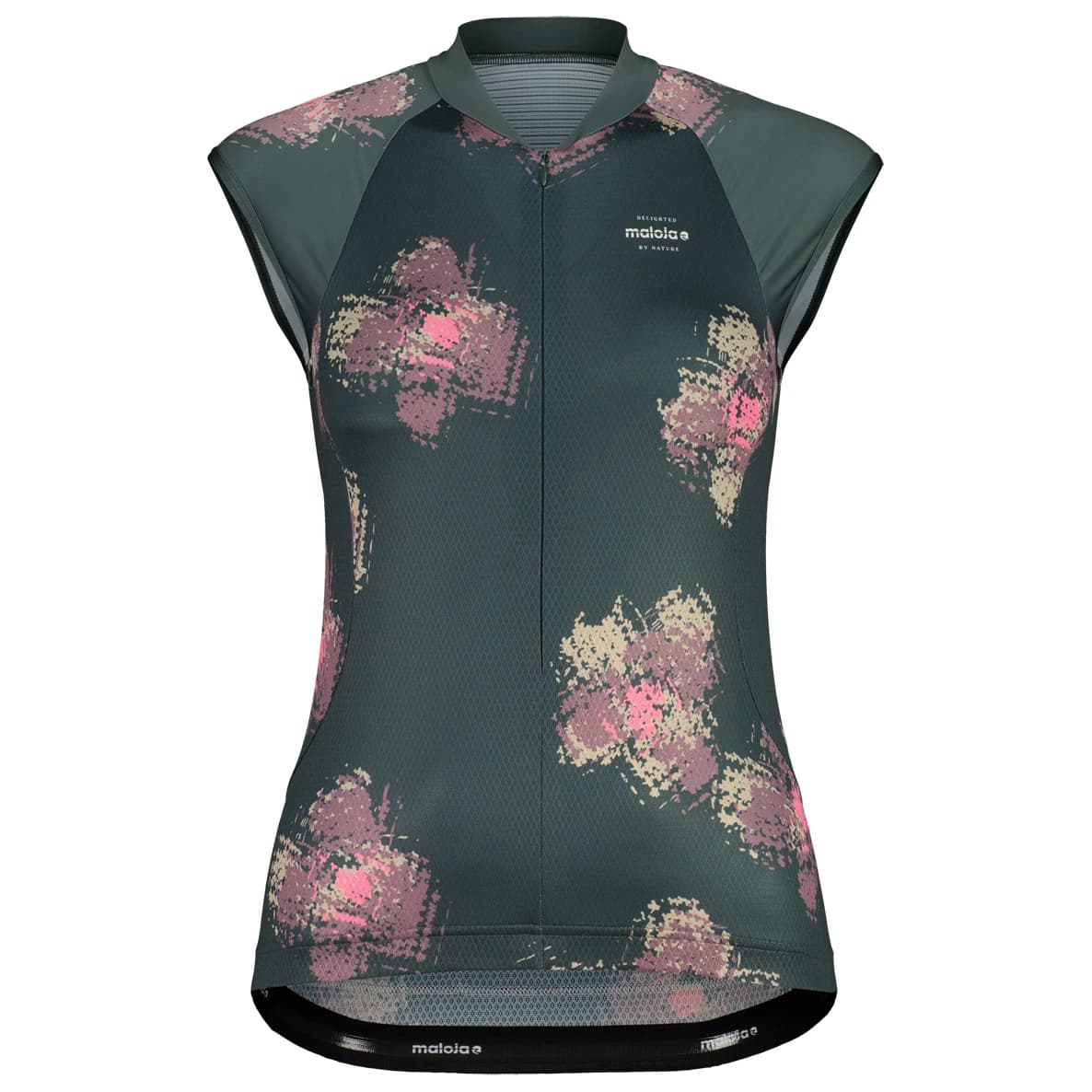 Дамска фланелка с къс ръкав за колоездене Maloja Women's SundaM. Top Cycling jersey - Mountain Pine Joy