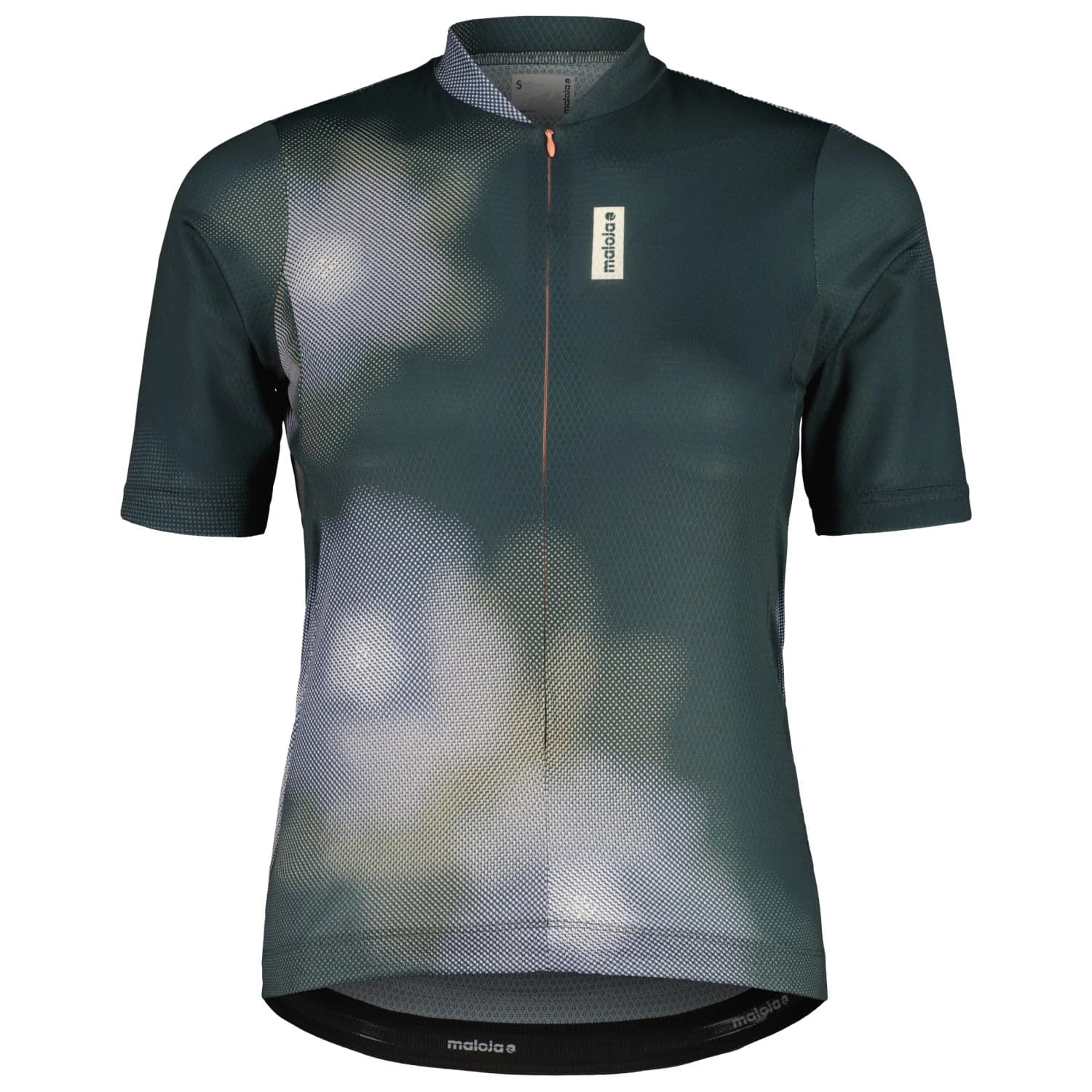 Дамска фланелка с къс ръкав за колоездене Maloja Women's VaridM. Cycling jersey - Mountain Pine Bloom