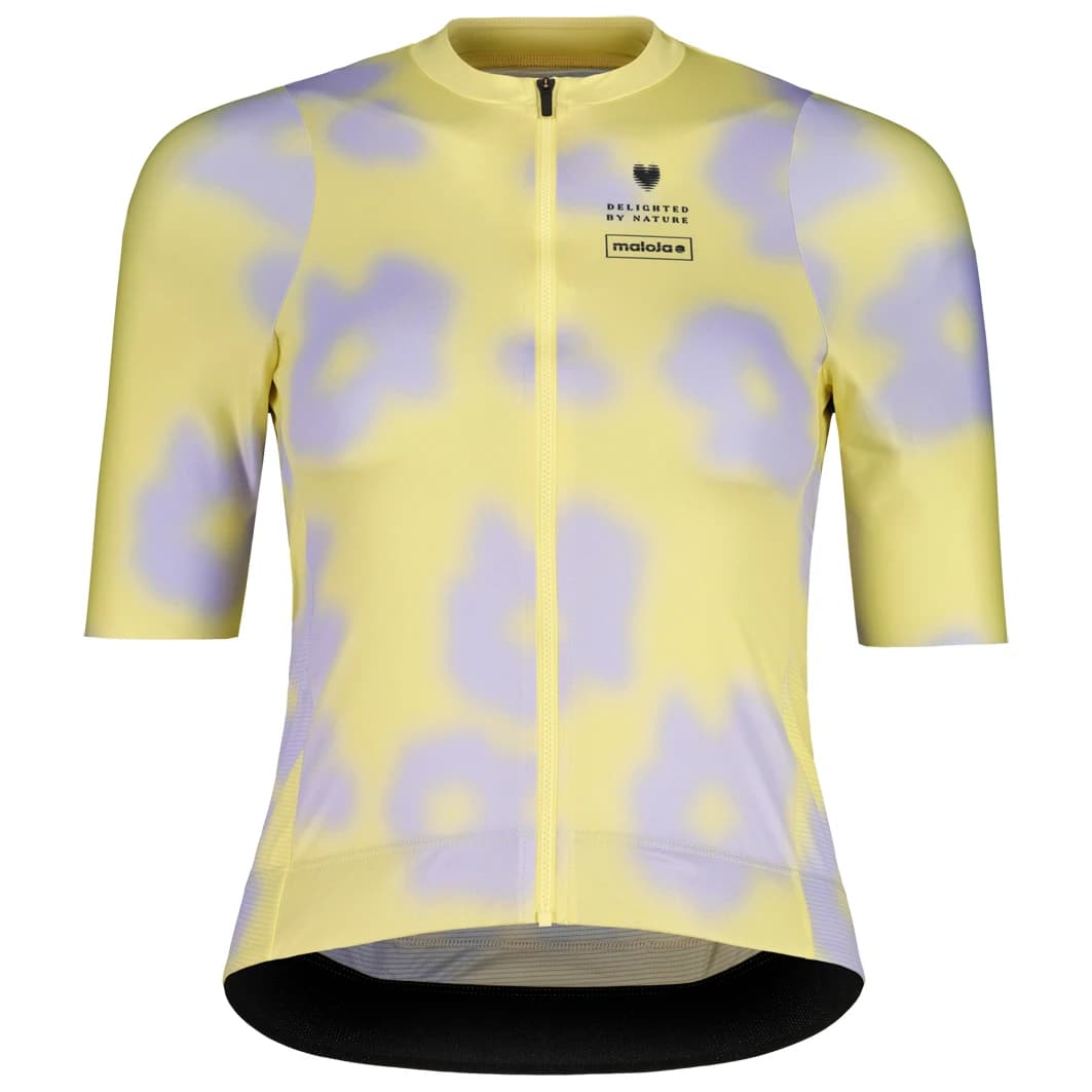 Дамска фланелка с къс ръкав за колоездене Maloja Women's VelikaM. Cycling jersey - Moonlight