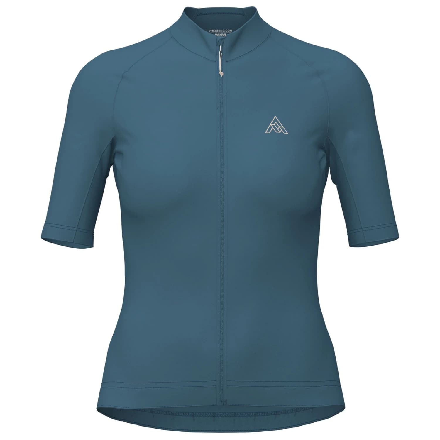 Дамска фланелка с къс ръкав за колоездене 7mesh Women's Atlas Jersey S/S Cycling jersey - Lake Blue