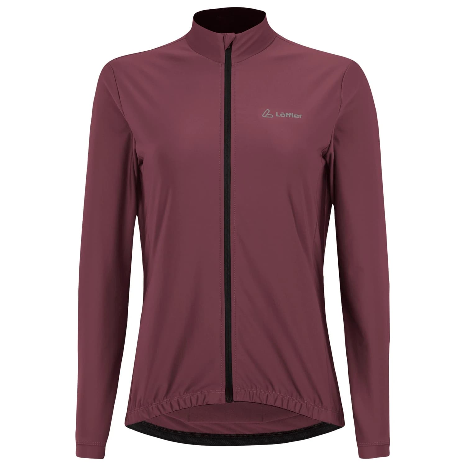 Фланелка с дълъг ръкав за колоездене Löffler Women's Bike L/S Jersey Clara Mid Cycling jersey - Castagne