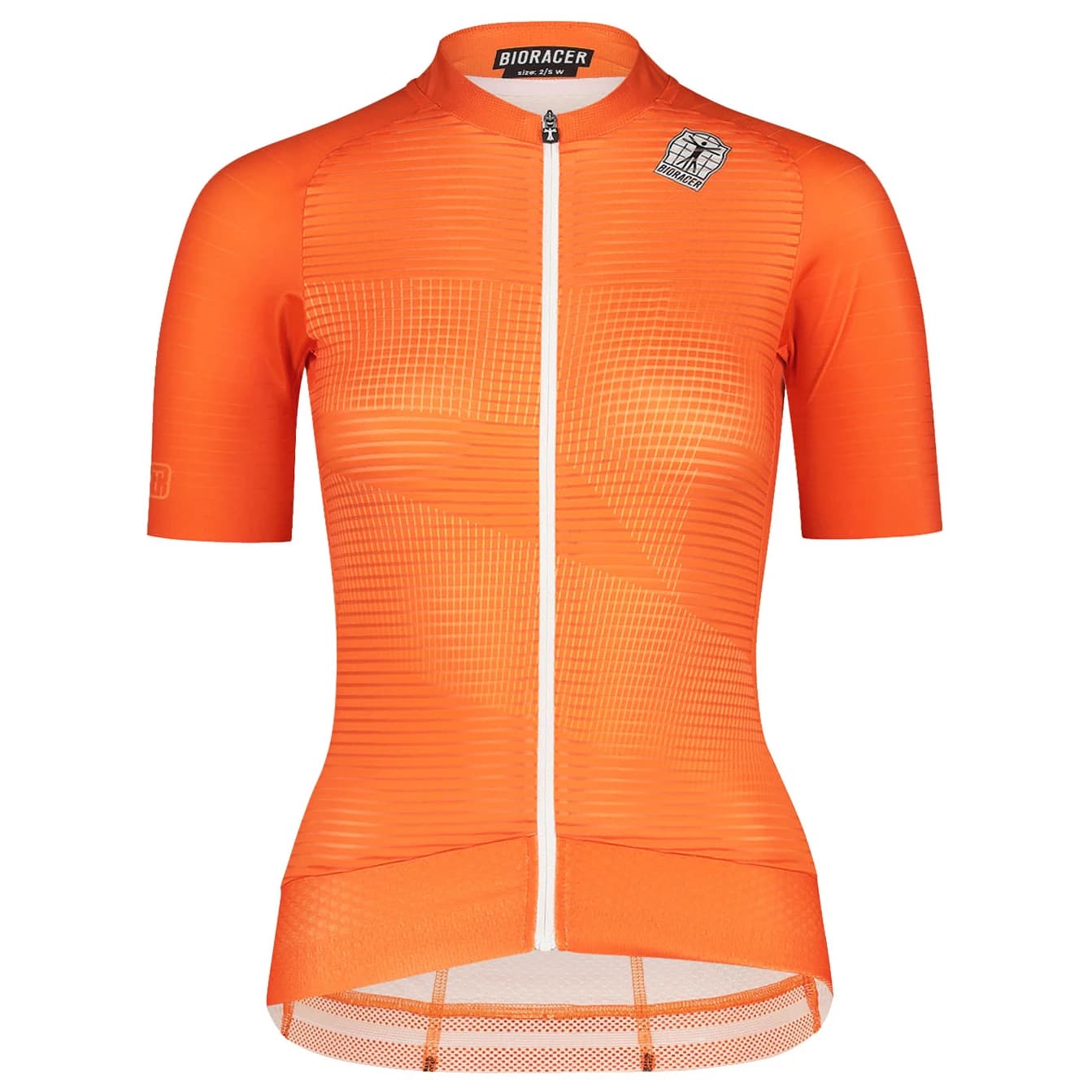 Дамска фланелка с къс ръкав за колоездене Bioracer Women's Epic Ultralight Jersey Cycling jersey - Orange