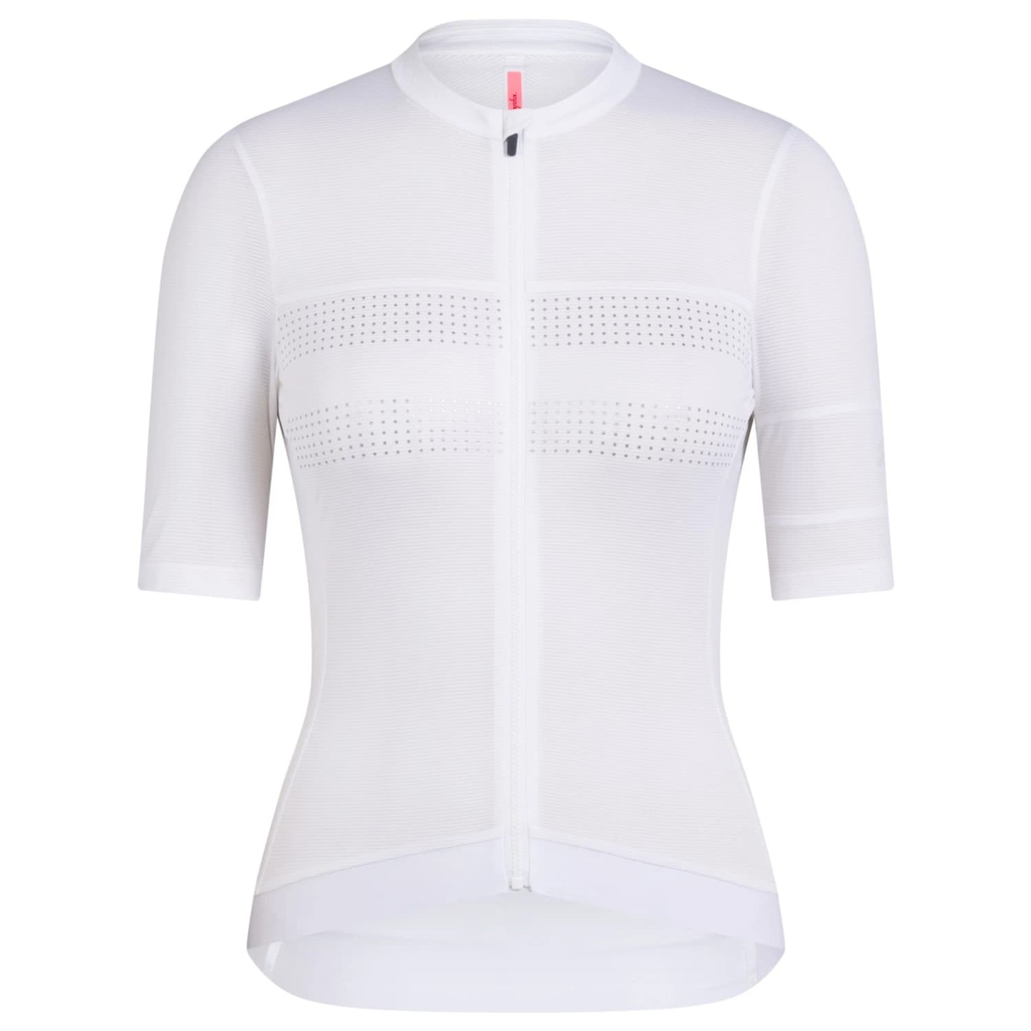 Дамска фланелка с дълъг ръкав за колоездене Rapha Women's Brevet Lightweight Jersey III Cycling jersey - White / Silver