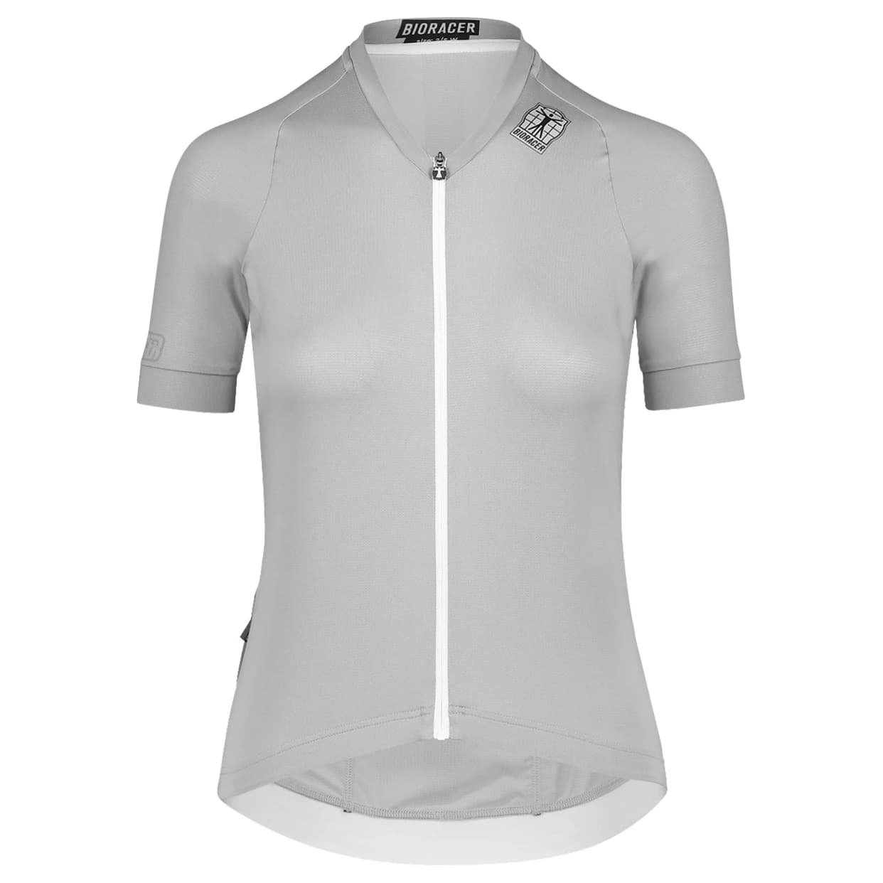 Дамска фланелка с къс ръкав за колоездене Bioracer Women's Icon Metalix Jersey Cycling jersey - Grey