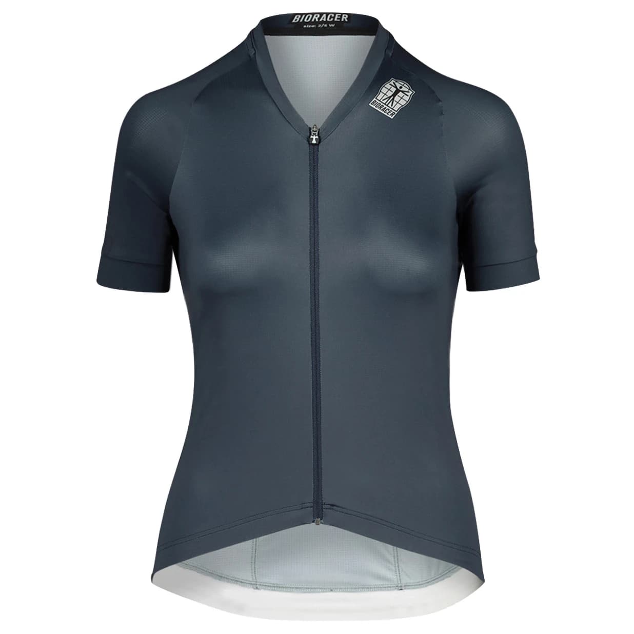 Дамска фланелка с къс ръкав за колоездене Bioracer Women's Icon Metalix Jersey Cycling jersey - Nautica