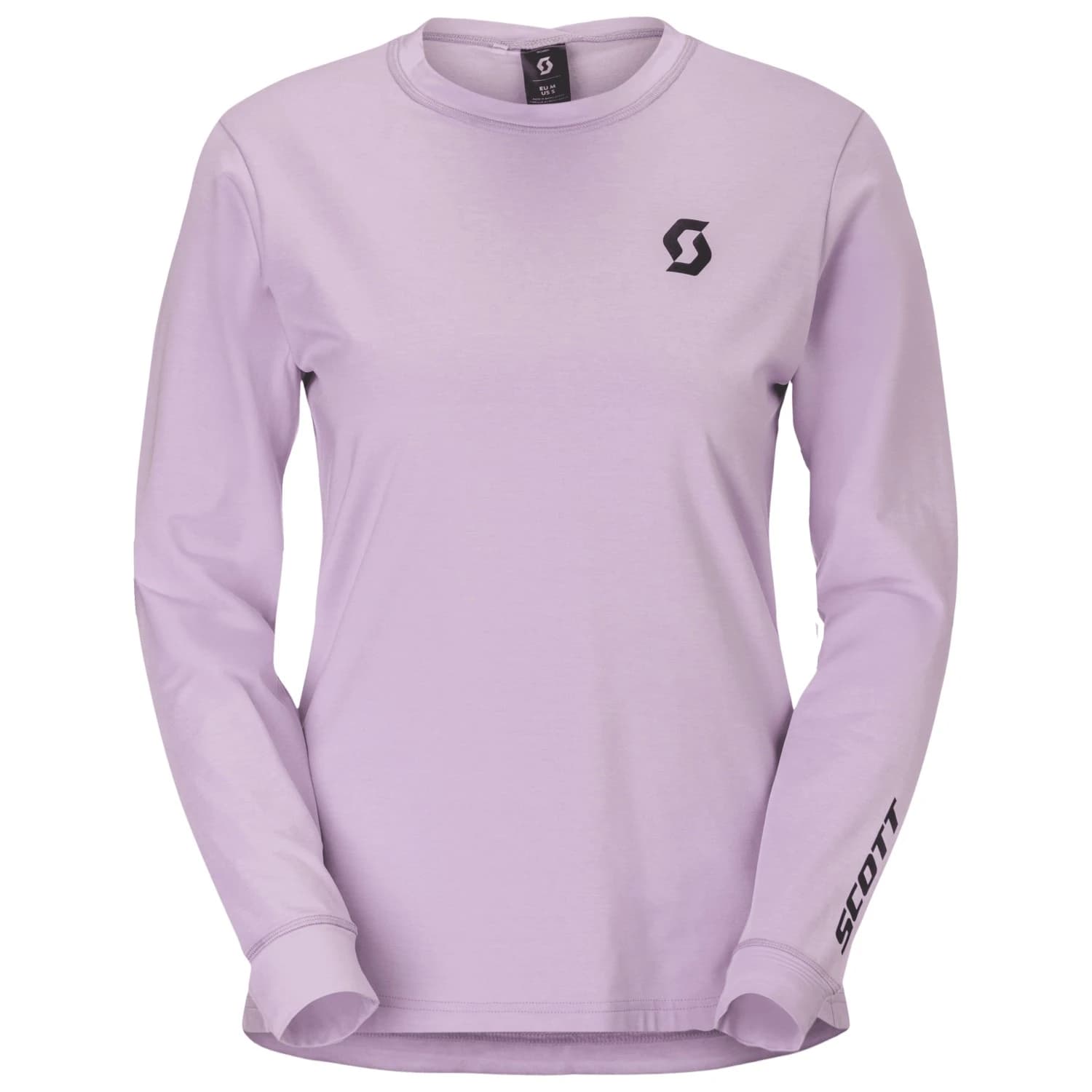 Фланелка с дълъг ръкав за колоездене Scott Women's Tee Vertic Pro Mid L/S Cycling jersey - Sherbet Purple