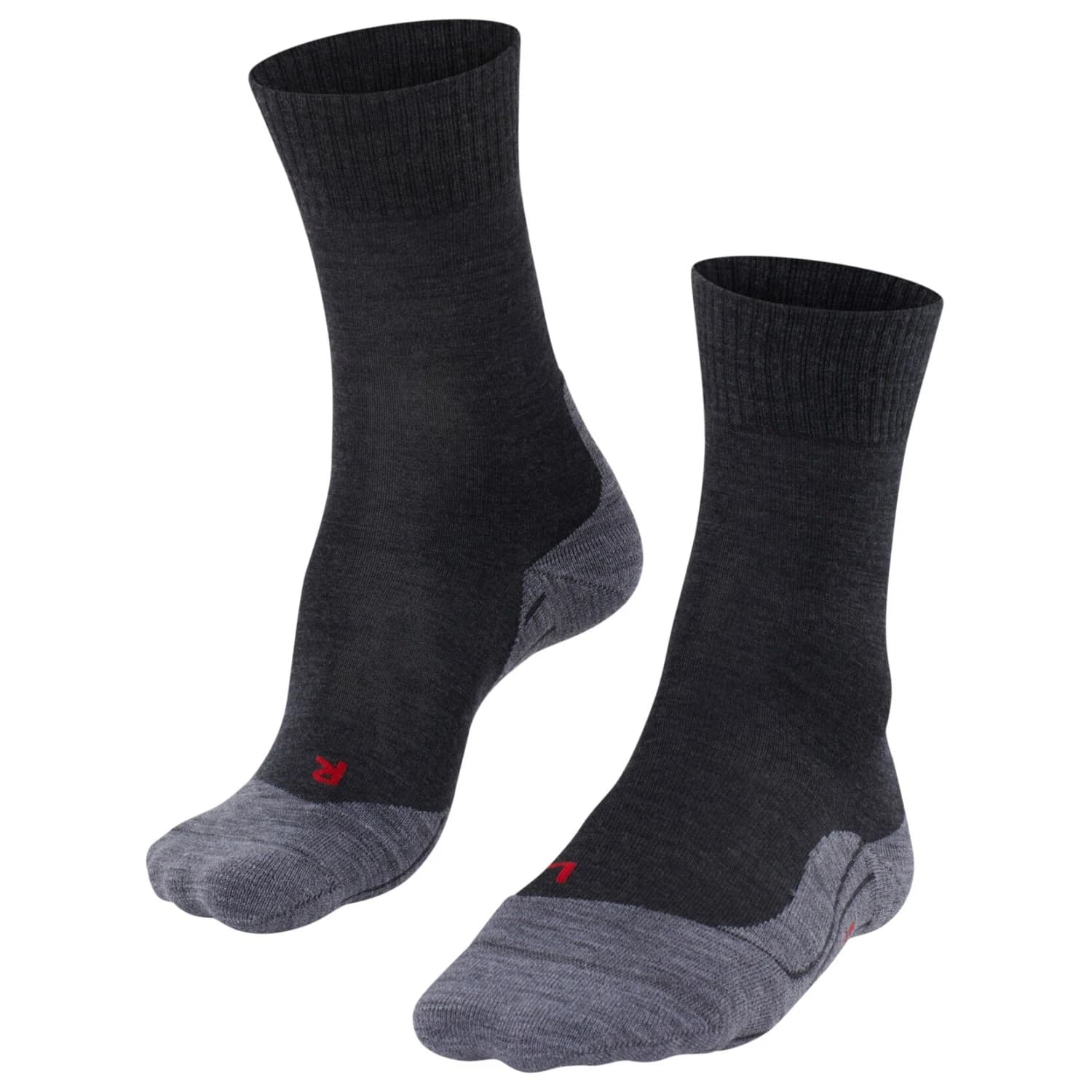 Мъжки туристически чорапи Falke TK5 Ultra Light Walking socks - Asphalt Melange