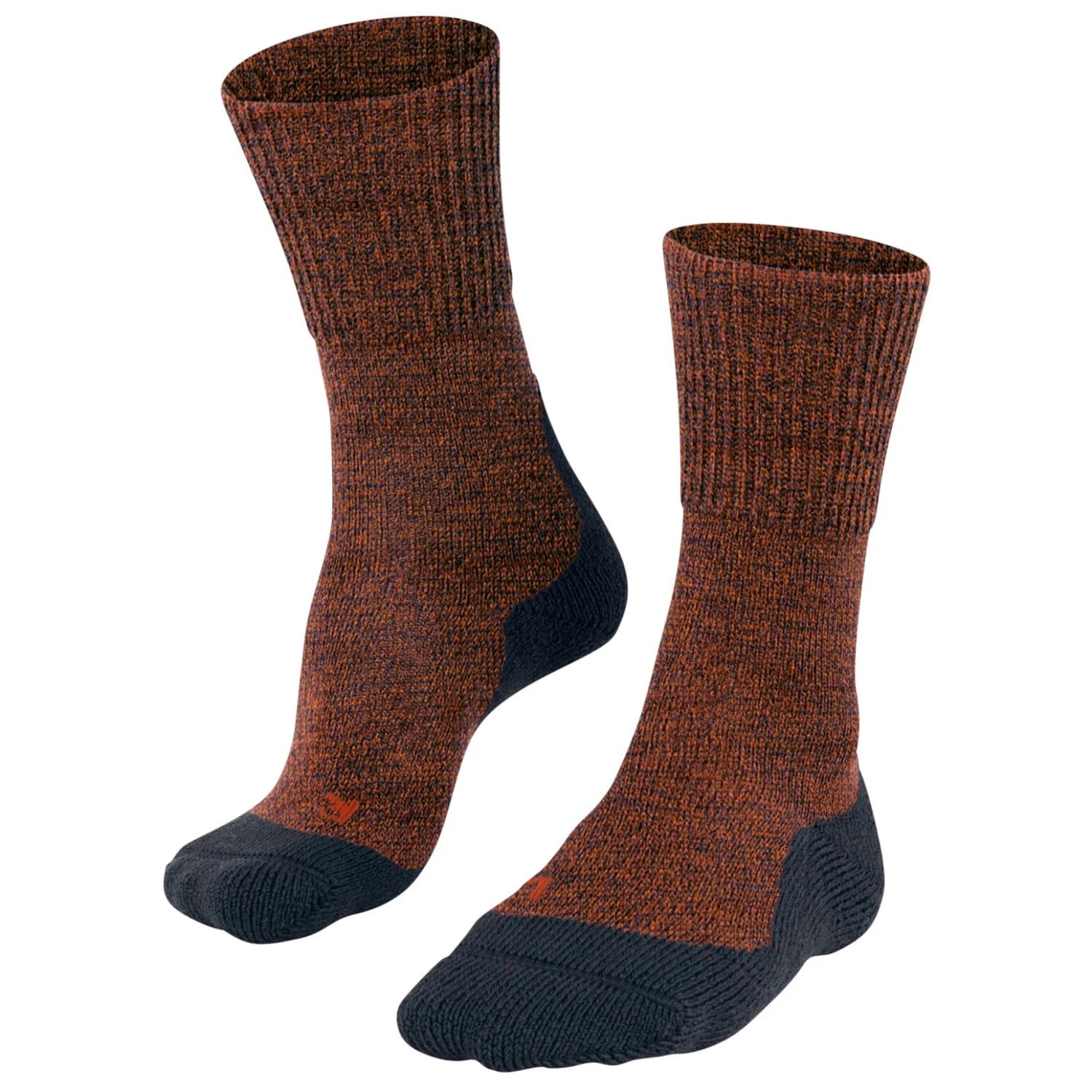 Мъжки туристически чорапи Falke TK1 Wool Walking socks - Tangerine