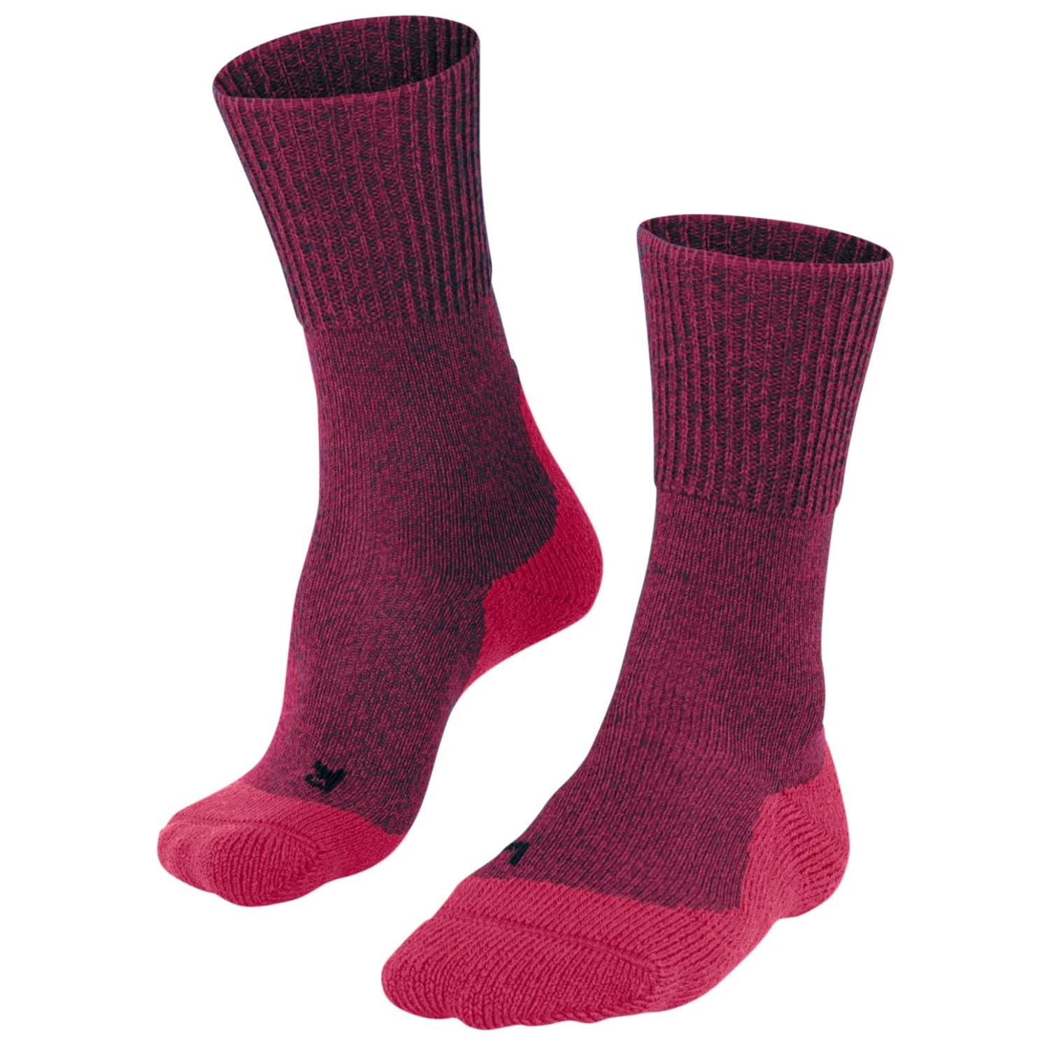 Дамски туристически чорапи Falke Women's TK1 Wool Walking socks - Azalea