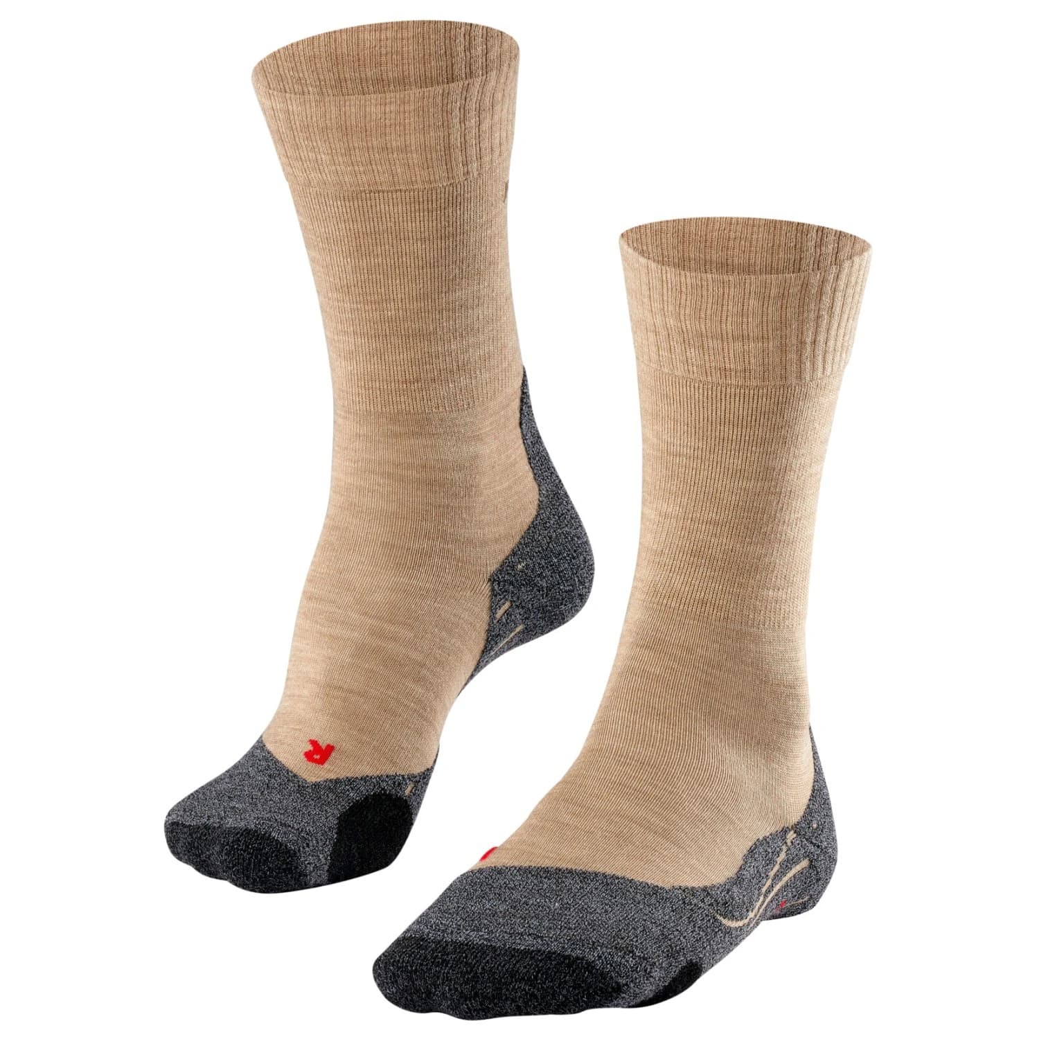 Дамски туристически чорапи Falke Women's TK2 Walking socks - Beige
