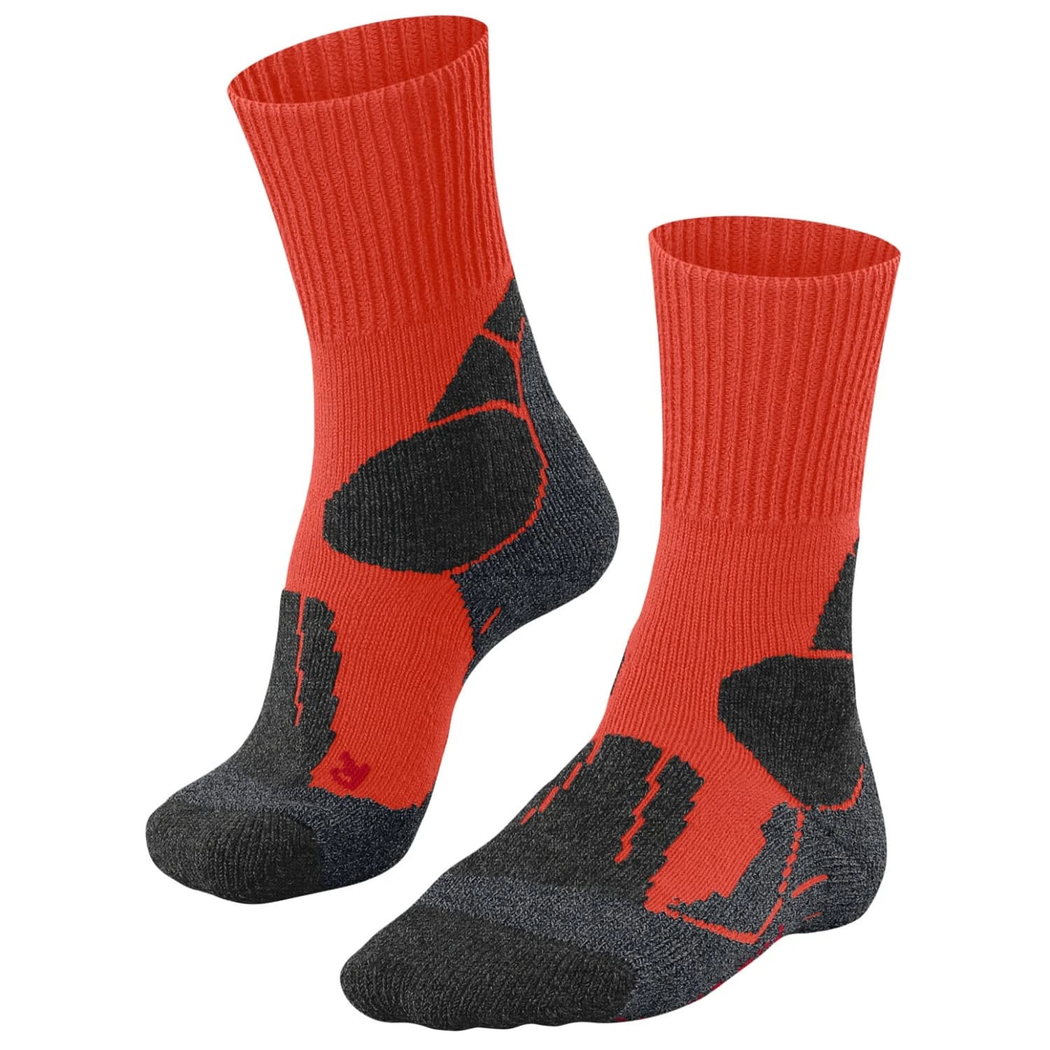 Мъжки туристически чорапи Falke TK1 Walking socks - Electric Orange