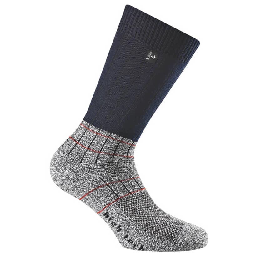 Туристически чорапи Rohner Fibre High Tech Walking socks - Navy