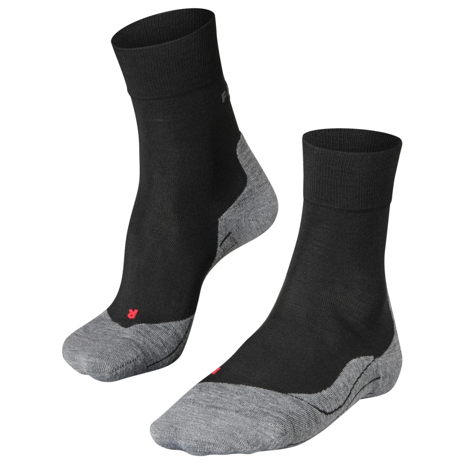 Мъжки чорапи за бягане Falke RU 4 Wool Running socks - Black