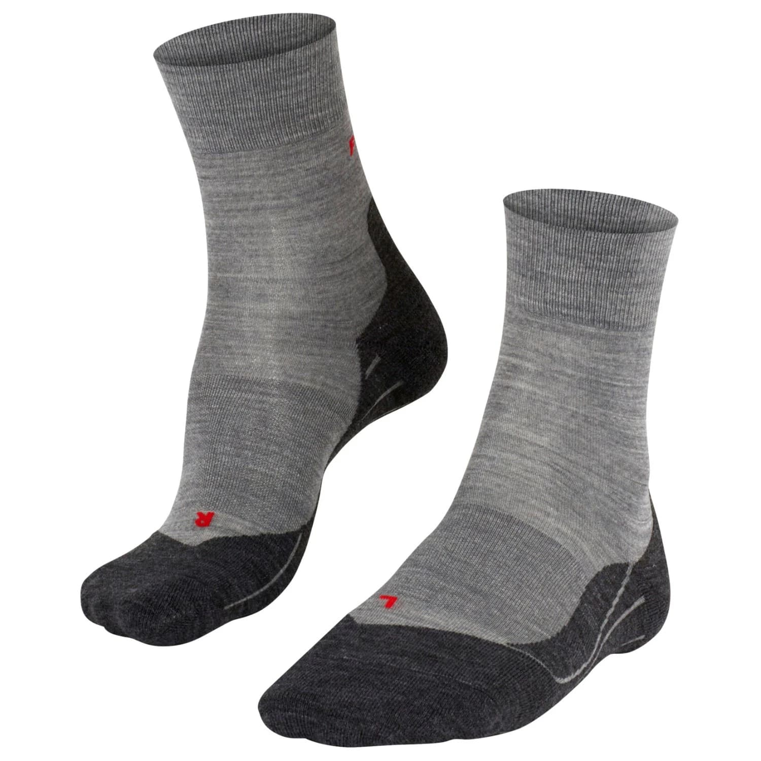 Дамски чорапи за бягане Falke Women's RU 4 Wool Running socks - Grey