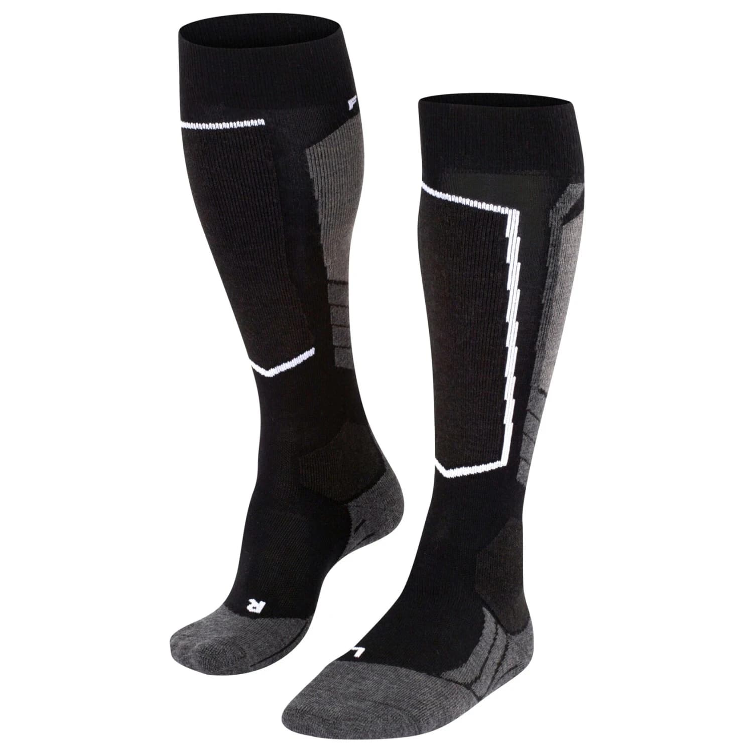 Дамски ски чорапи Falke Women's SK 2 Wool Ski socks - Black / Mix
