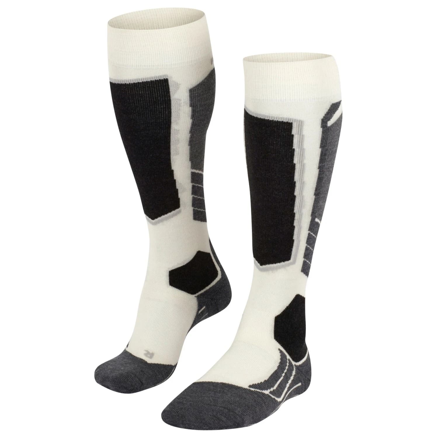 Ски чорапи Falke Women's SK 2 Wool Ski socks - White