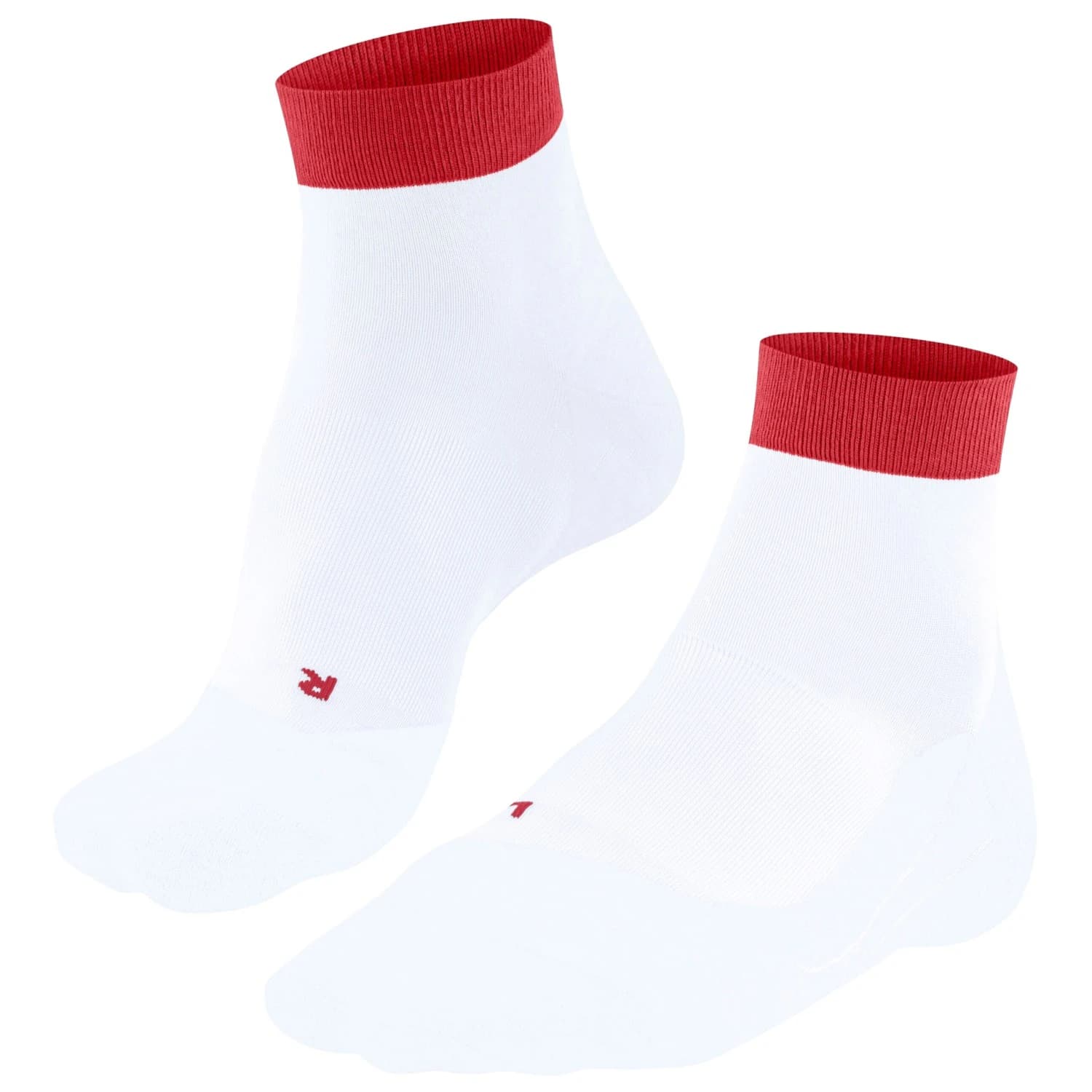 Мъжки чорапи за бягане Falke Falke RU4 Short Running socks - White / Red